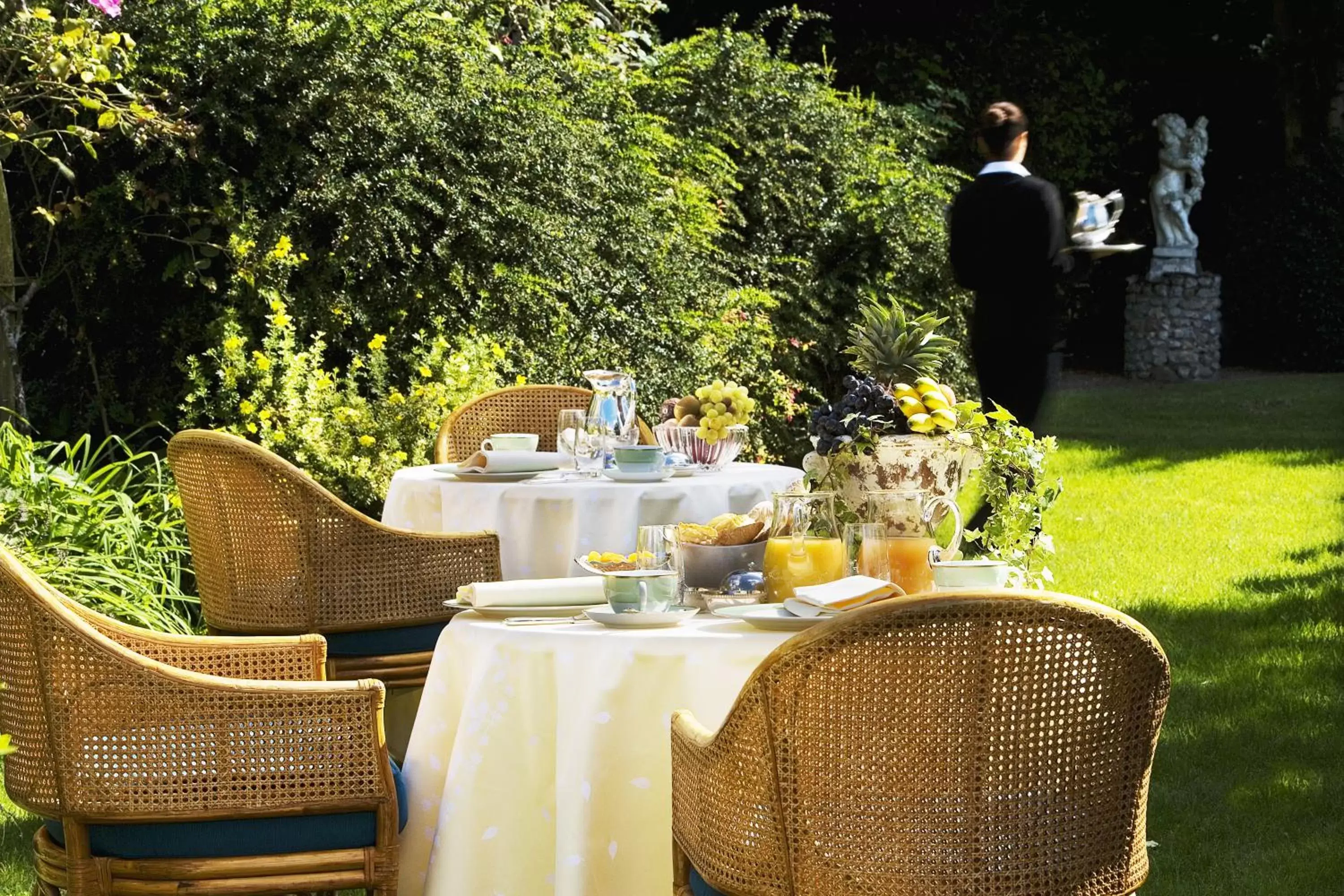 Garden in Hôtel Le Choiseul