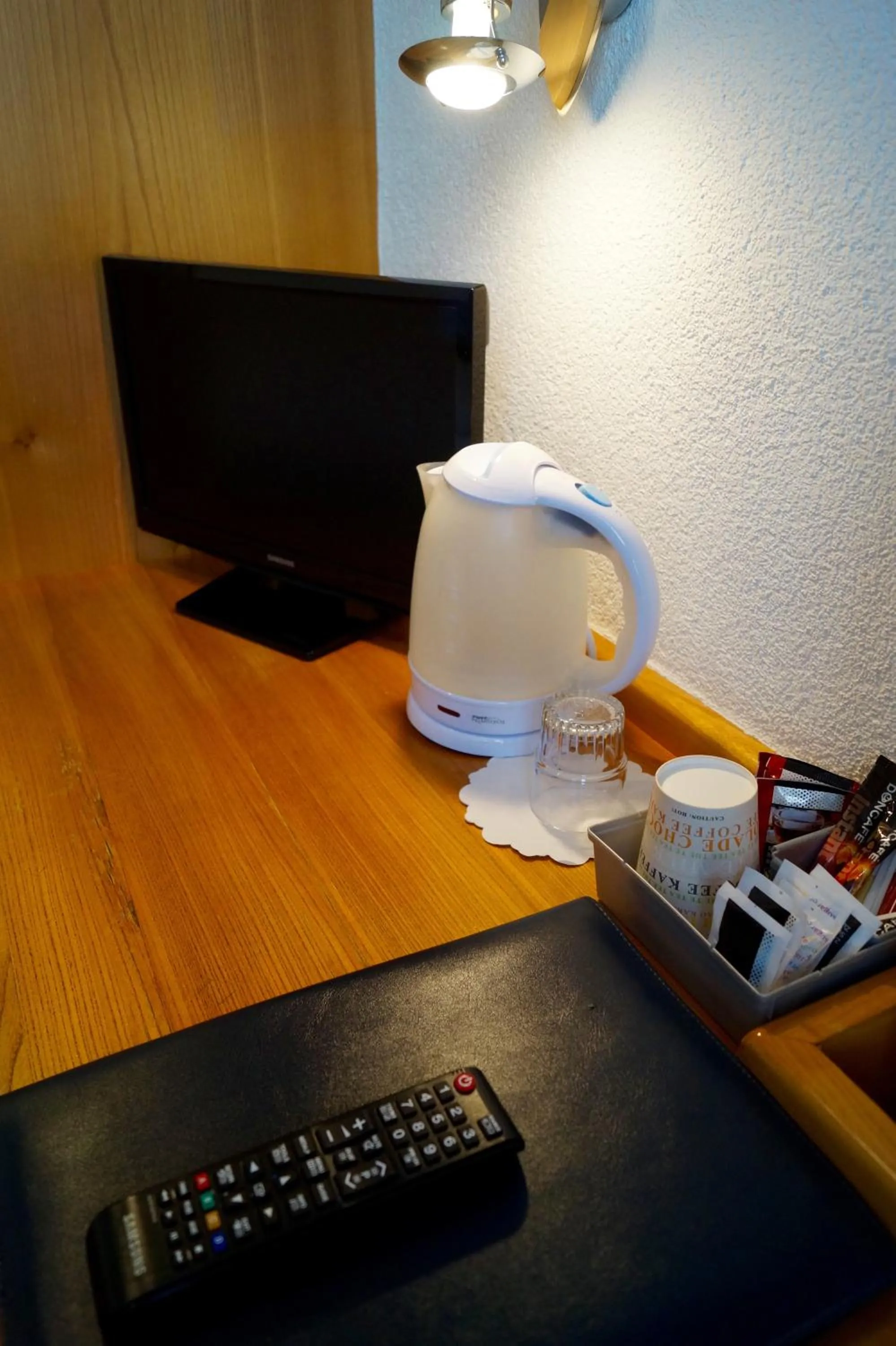 Coffee/tea facilities in Hotel Victoria