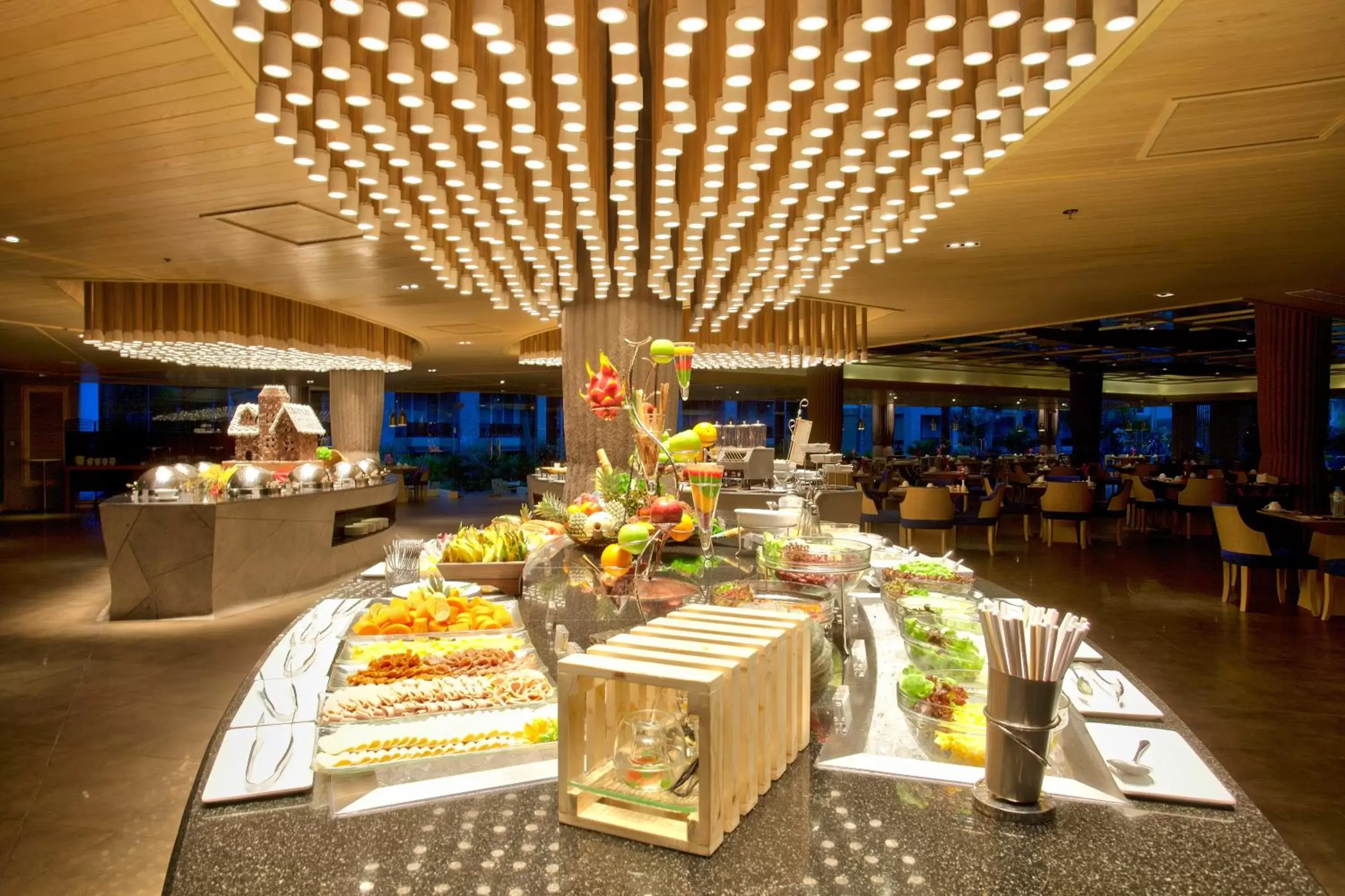Buffet breakfast in Graceland Khaolak Beachfront Resort Buffet breakfast in Graceland Khaolak Beachfront Resort