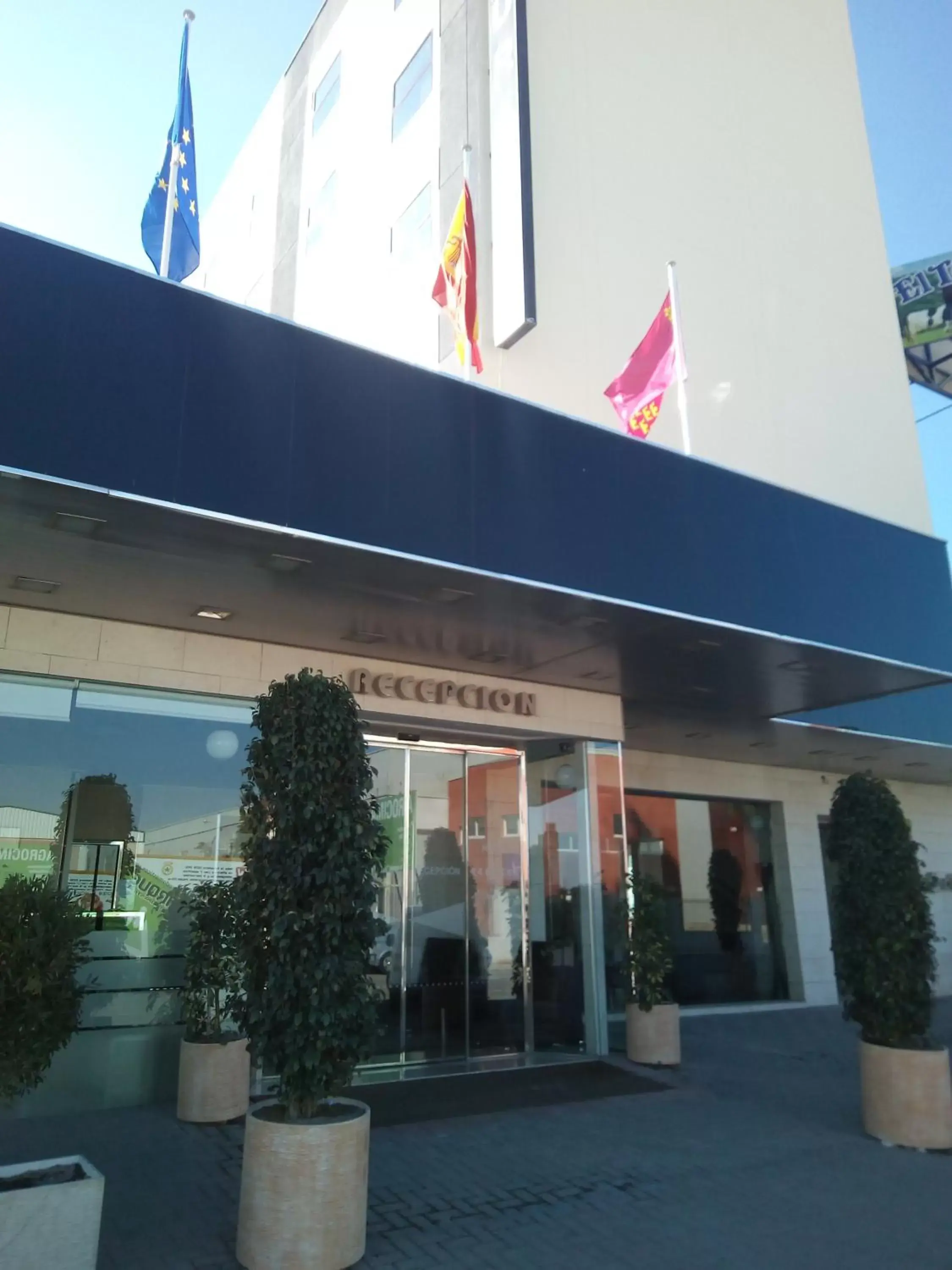 Facade/entrance in Olimpia Hoteles