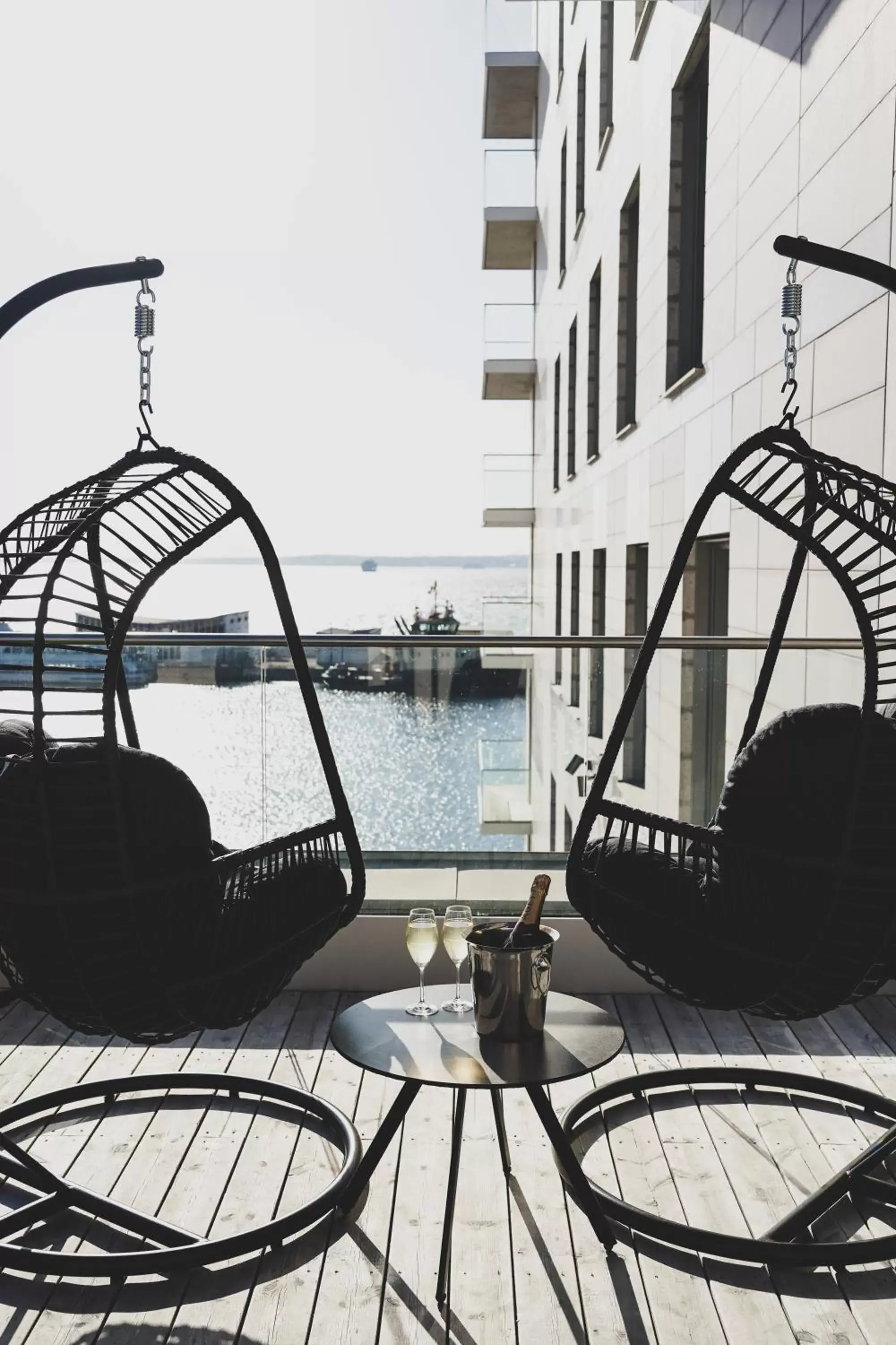 Pool view in Clarion Hotel Sea U Pool view in Clarion Hotel Sea U