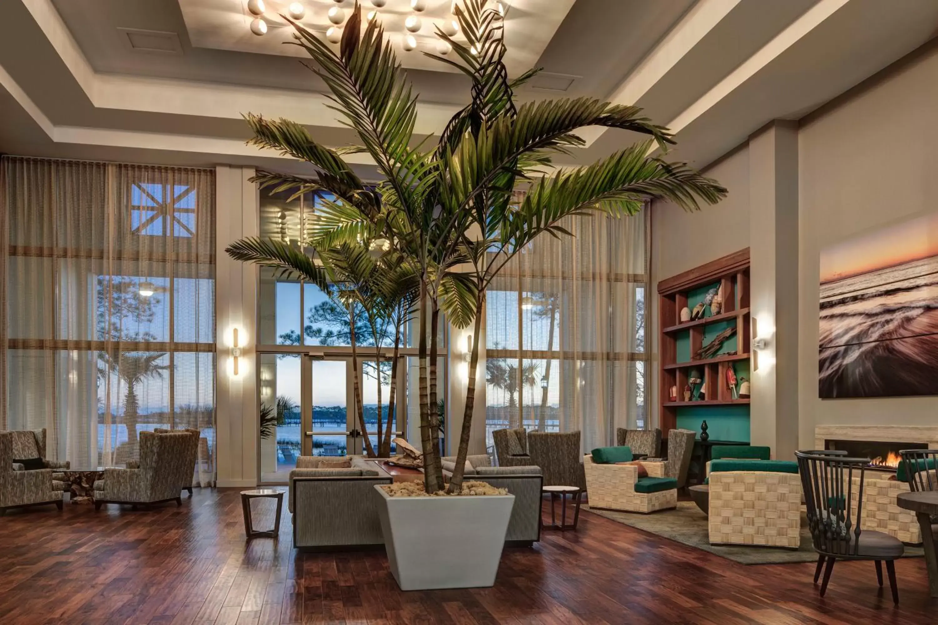 Lobby or reception in Bluegreen's Bayside Resort and Spa at Panama City Beach