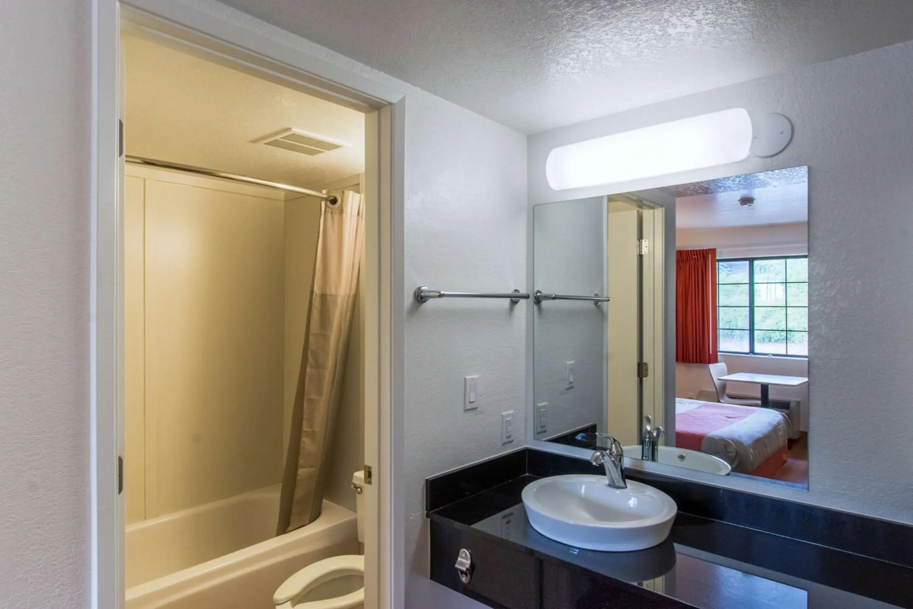 Bathroom in Motel 6-Redding, CA - North