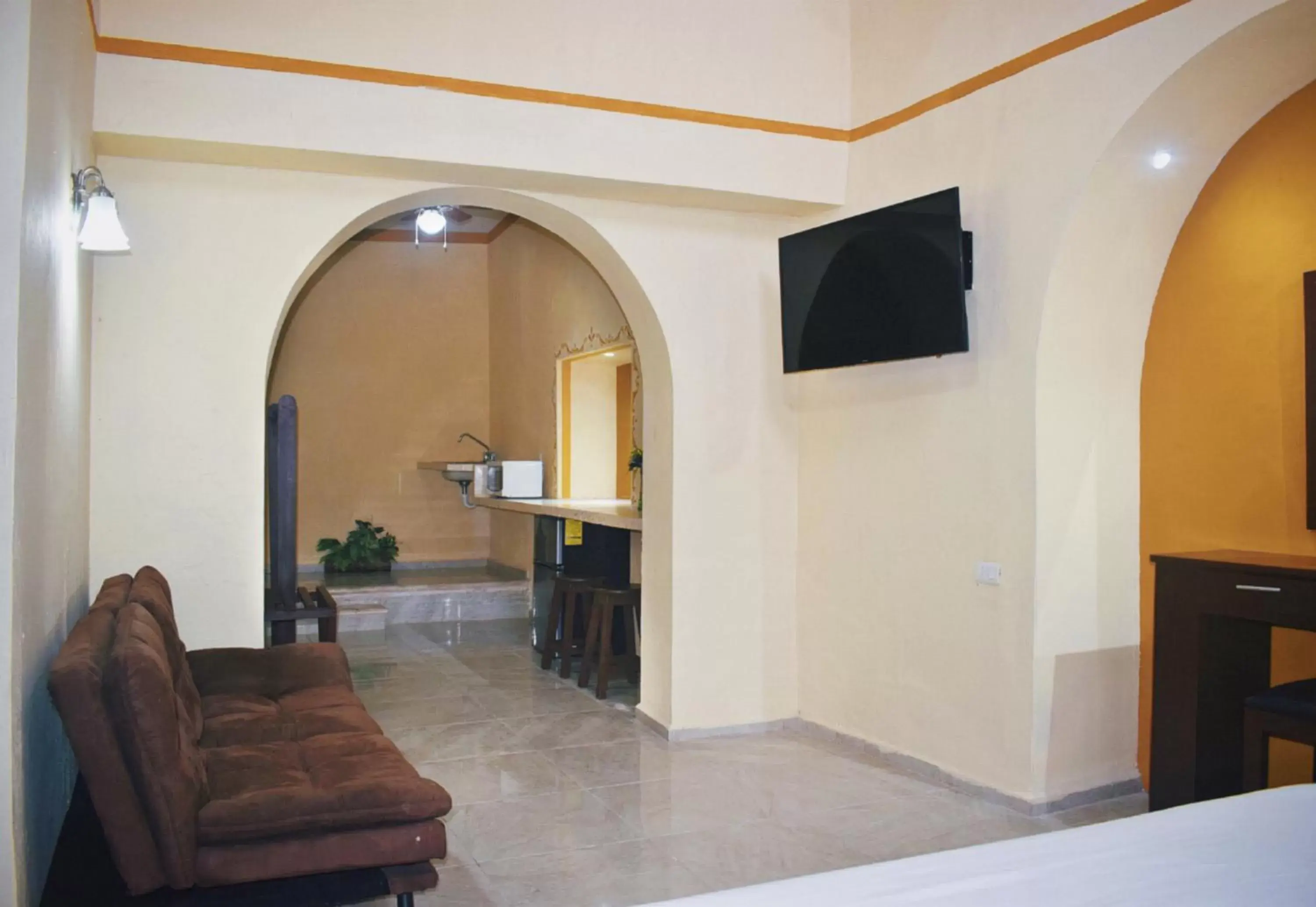 TV and multimedia, TV/Entertainment Center in Hotel Casa Rico