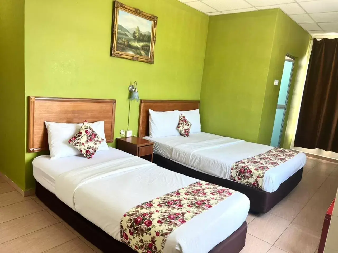 Bed in HOTEL D VIEW MERSING Bed in HOTEL D VIEW MERSING