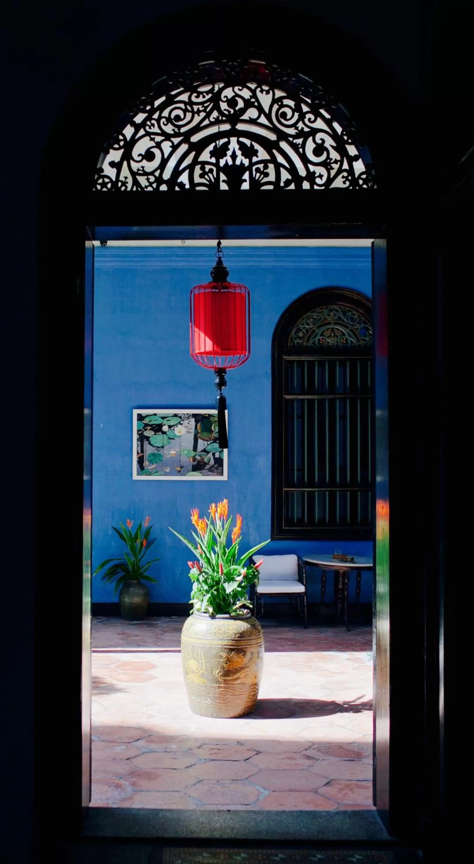 Balcony/Terrace in Cheong Fatt Tze - The Blue Mansion