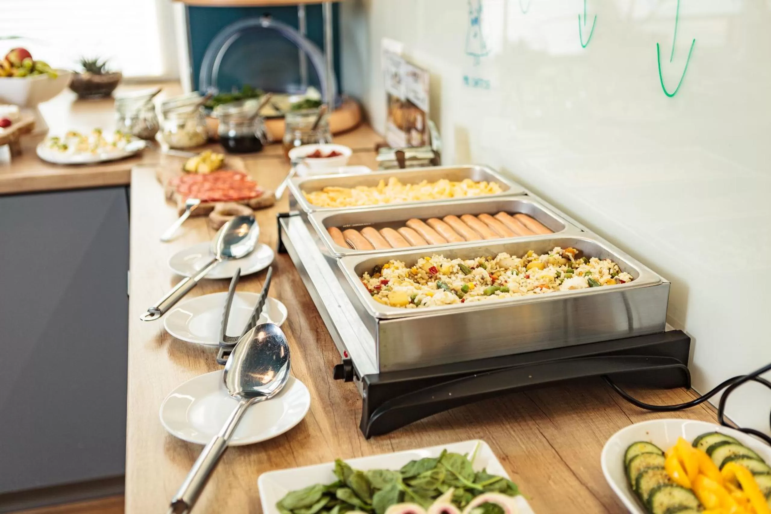 Breakfast in Hotel Traffic Wrocław Stare Miasto