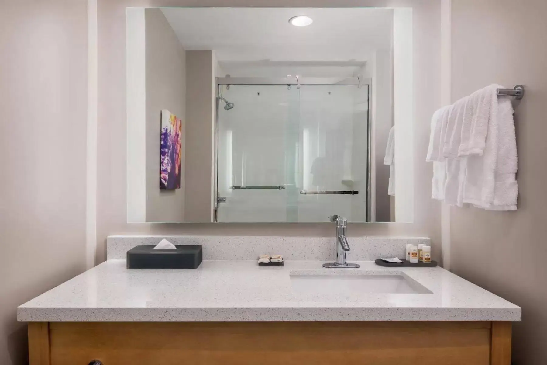 Bathroom in La Quinta Inn & Suites by Wyndham Wisconsin Dells- Lake Delton