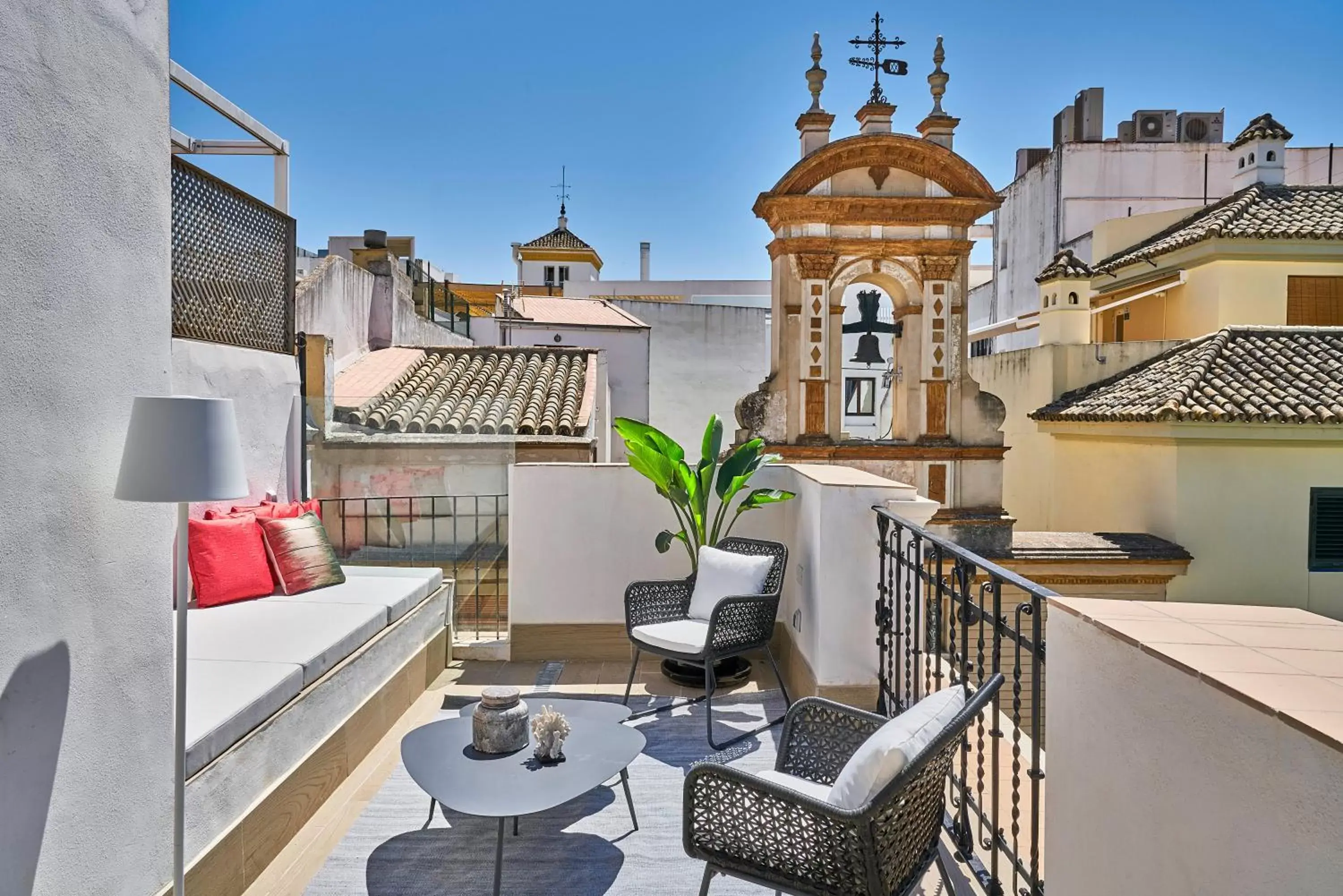 Balcony/Terrace in Vincci Molviedro Suites Apartments