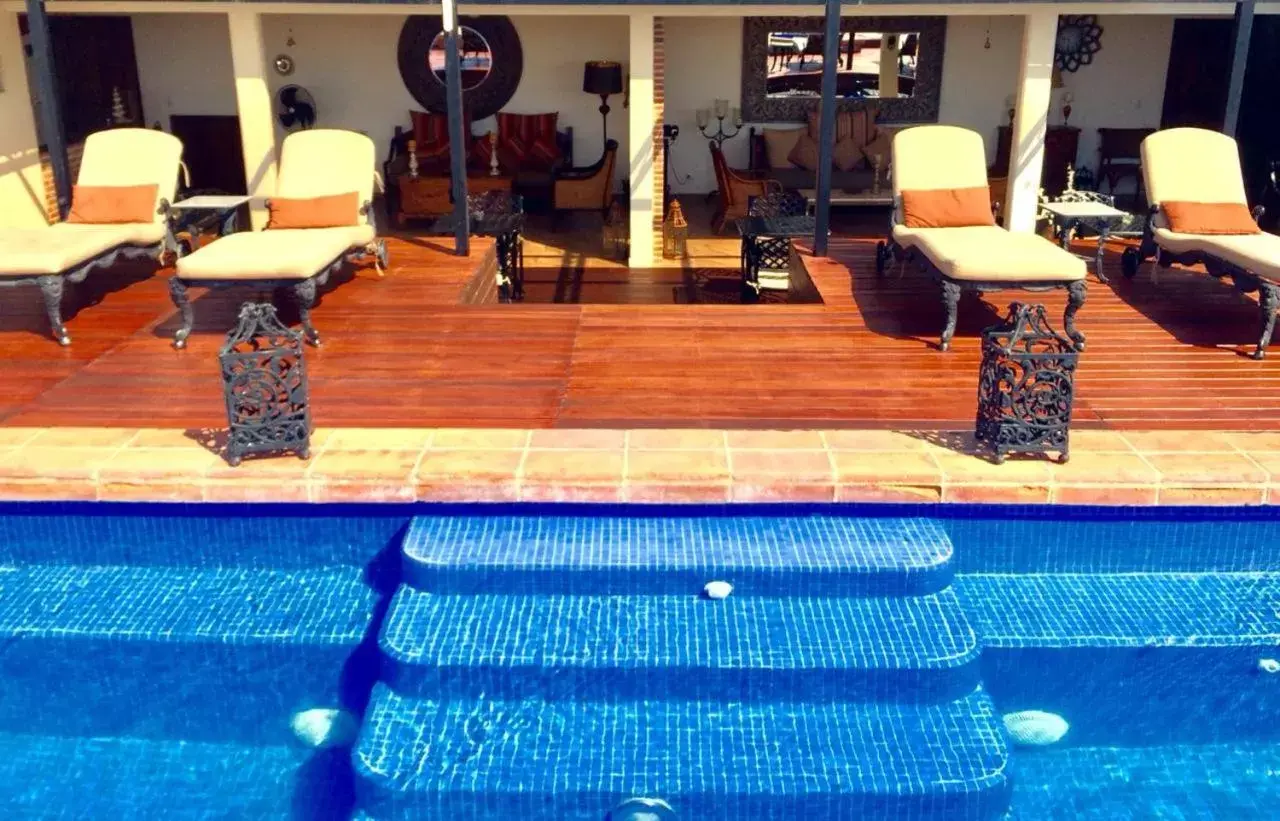 Pool view in La Pasion Colonial Hotel Boutique By Bunik Pool view in La Pasion Colonial Hotel Boutique By Bunik