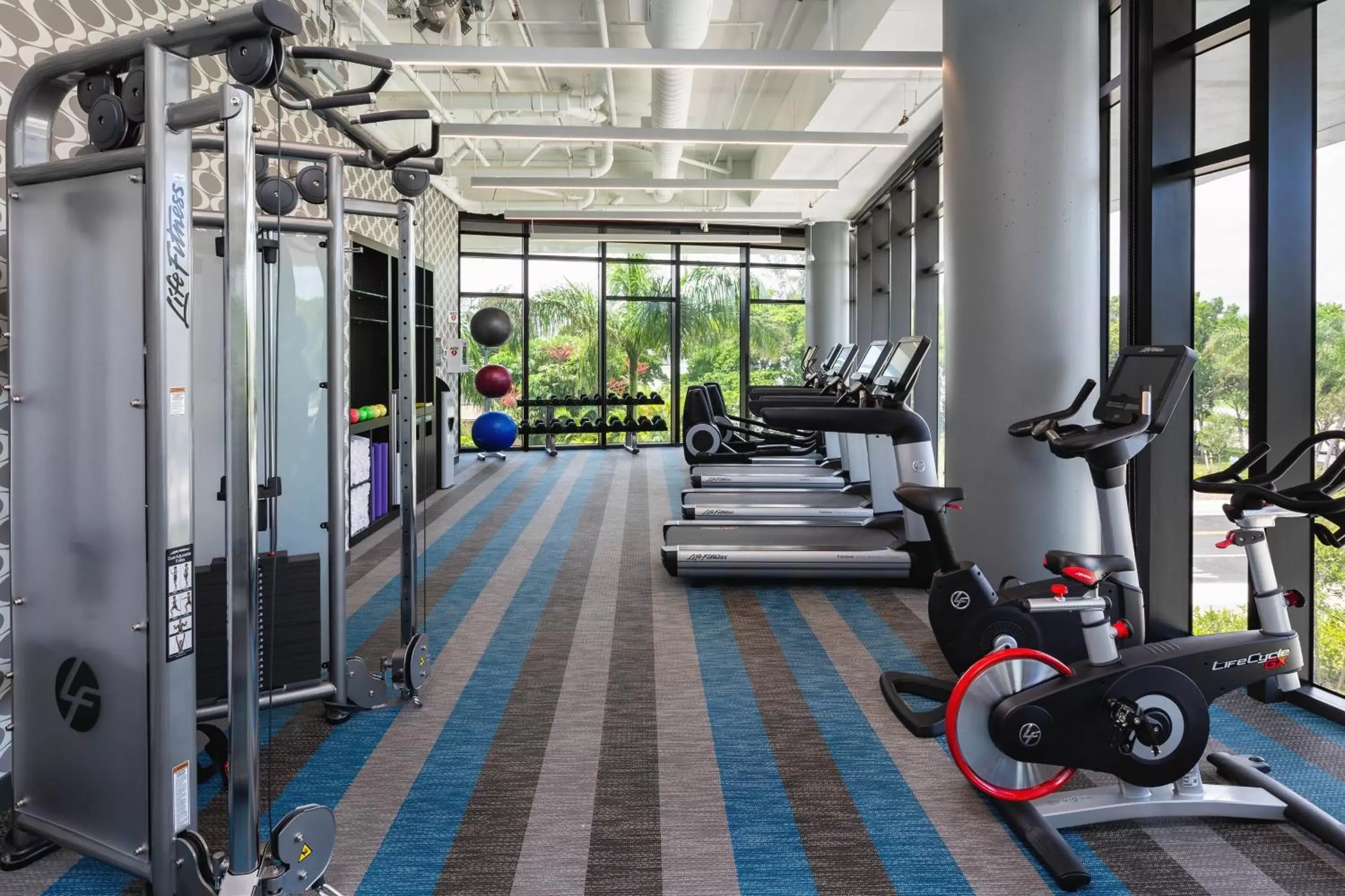 Fitness centre/facilities, Fitness Center/Facilities in Aloft Miami Aventura