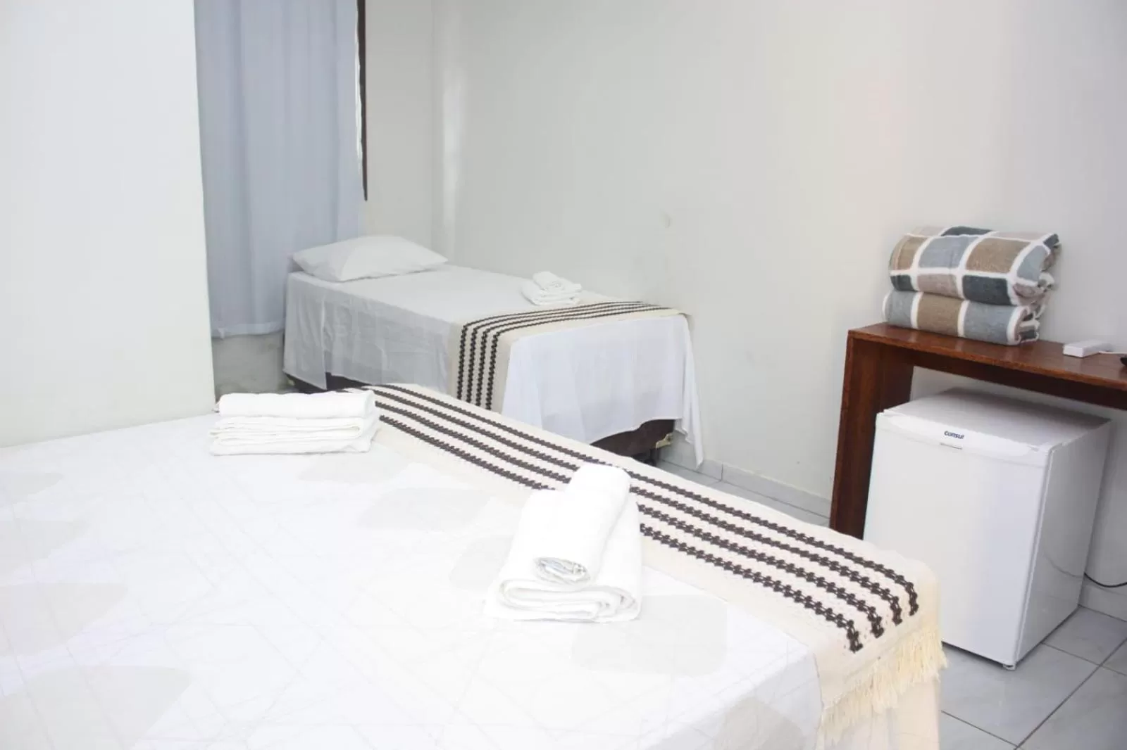 Bed in Pousada São Miguel dos Milagres