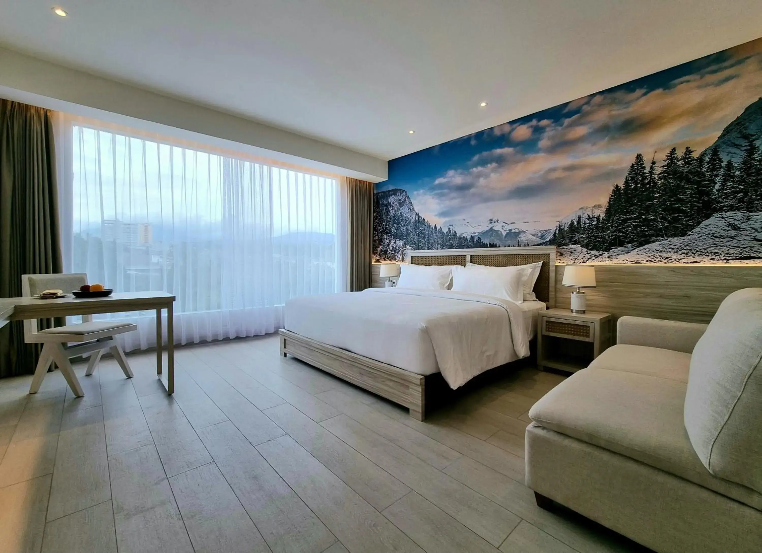 Bedroom in Hemangini Hotel Bandung