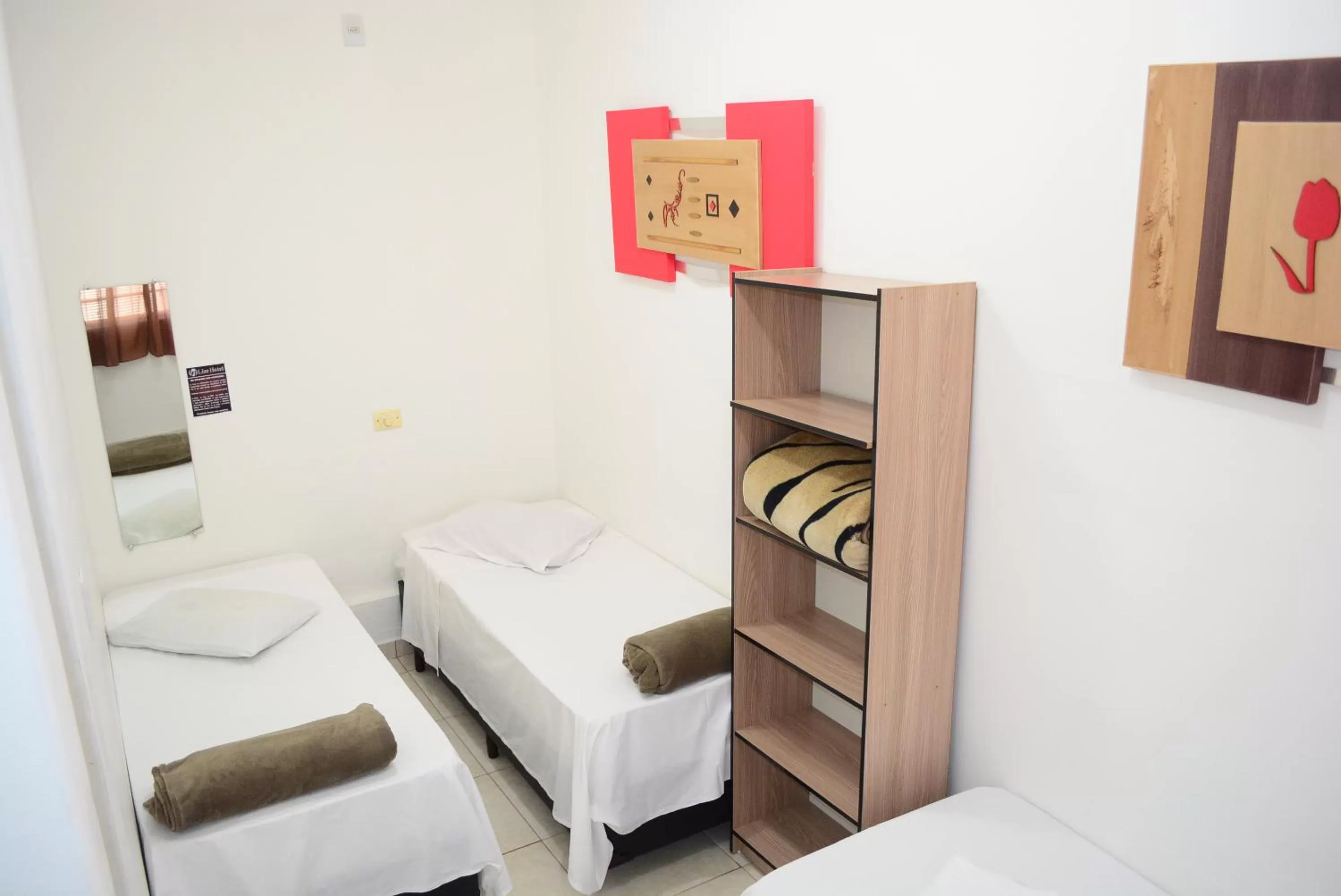 Bed in Lize Hotel Rodoviária