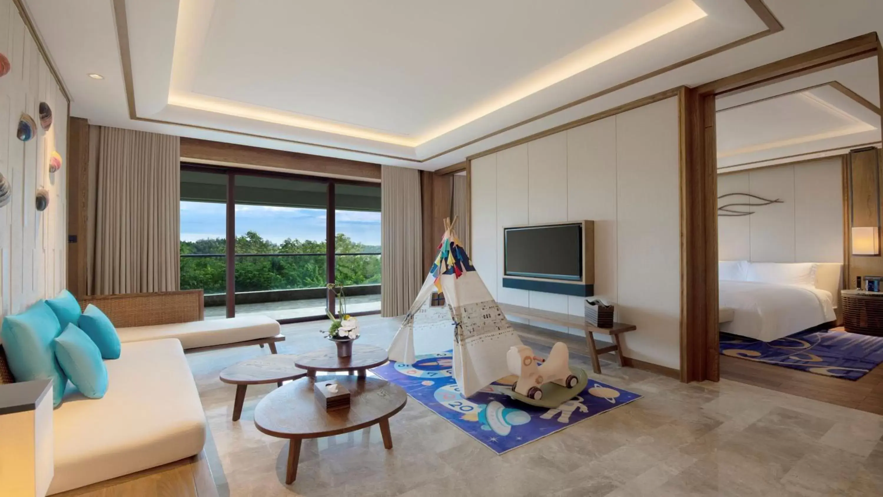 Photo of the whole room, Seating Area in InterContinental Sanya Haitang Bay Resort, an IHG Hotel