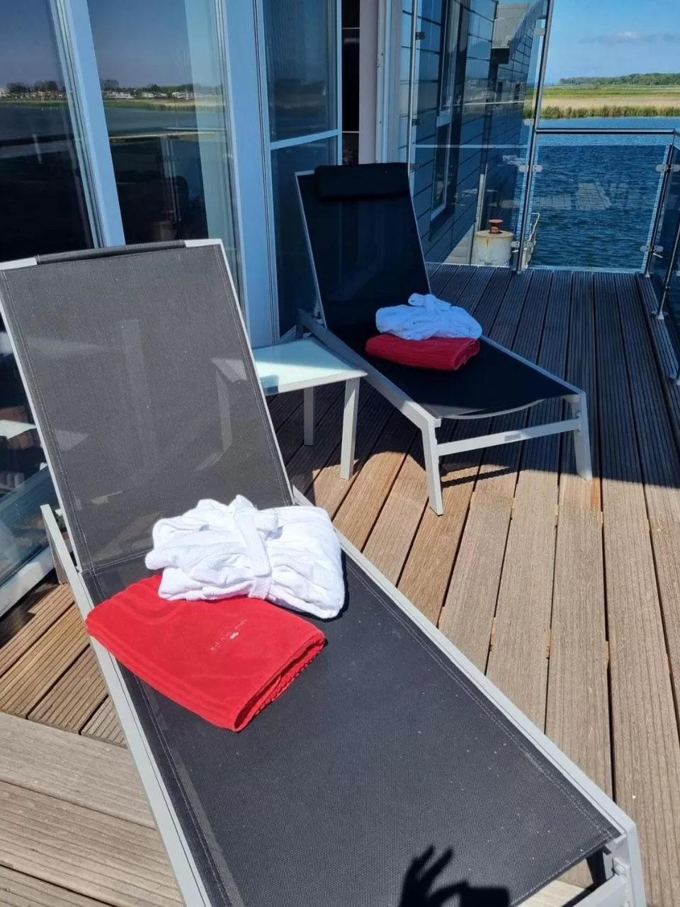 Balcony/Terrace in Schwimmende Häuser im BALTIC SEA RESORT