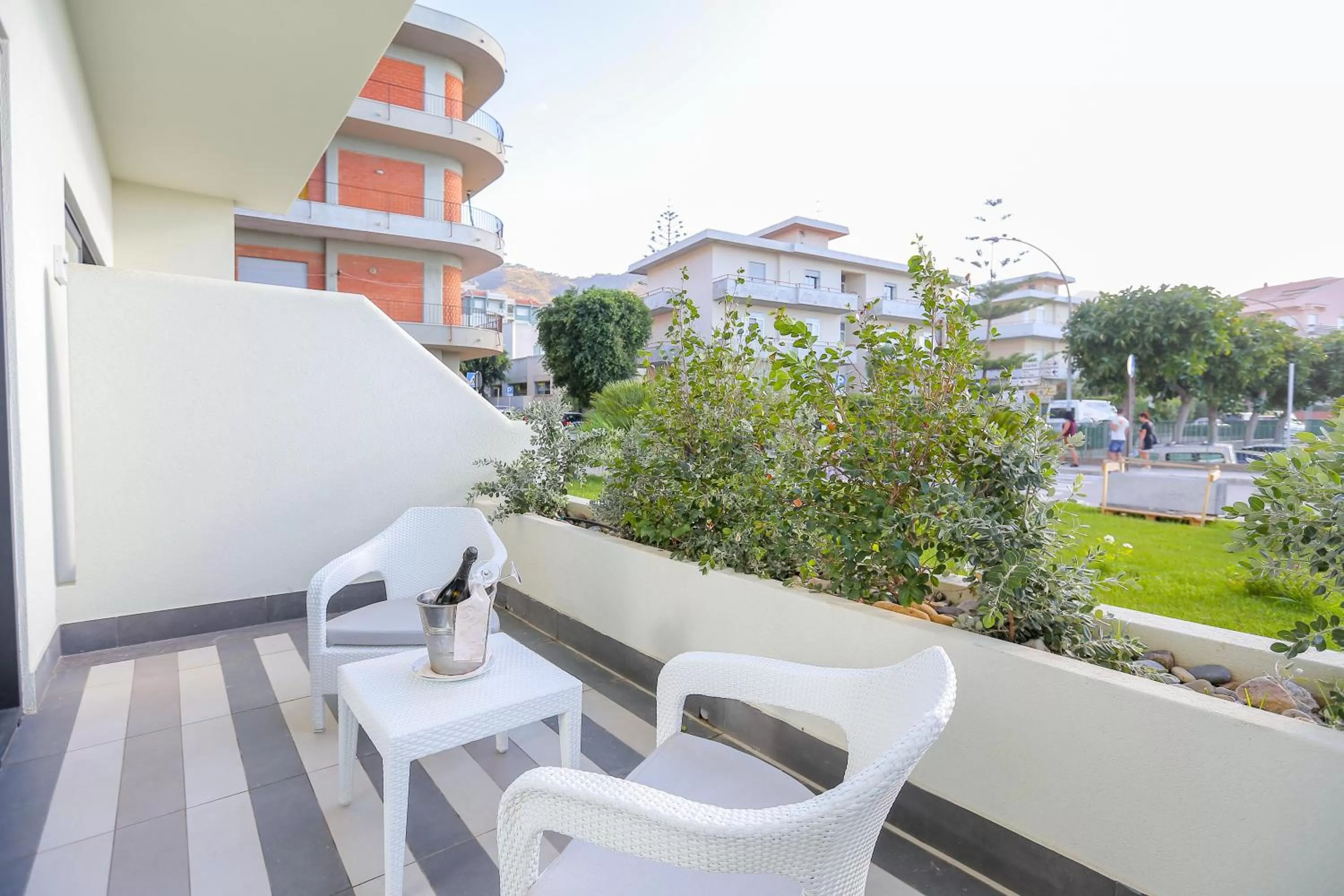 Balcony/Terrace in Victoria Palace Cefalù