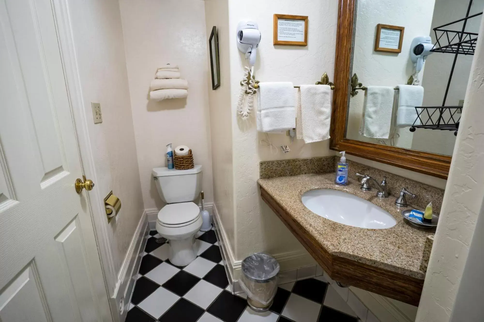 Bathroom in Red Garter Inn