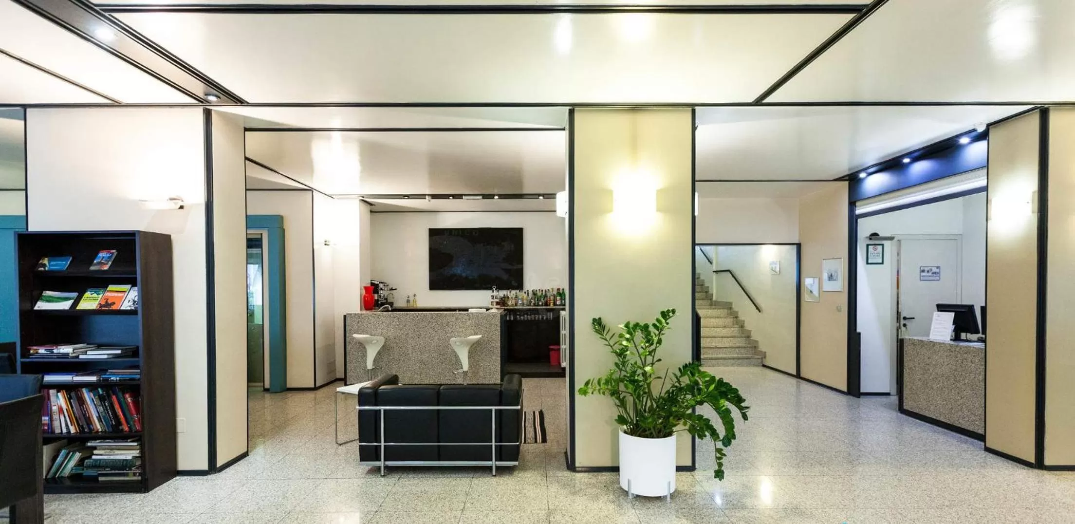 Lobby or reception in Hotel Lis