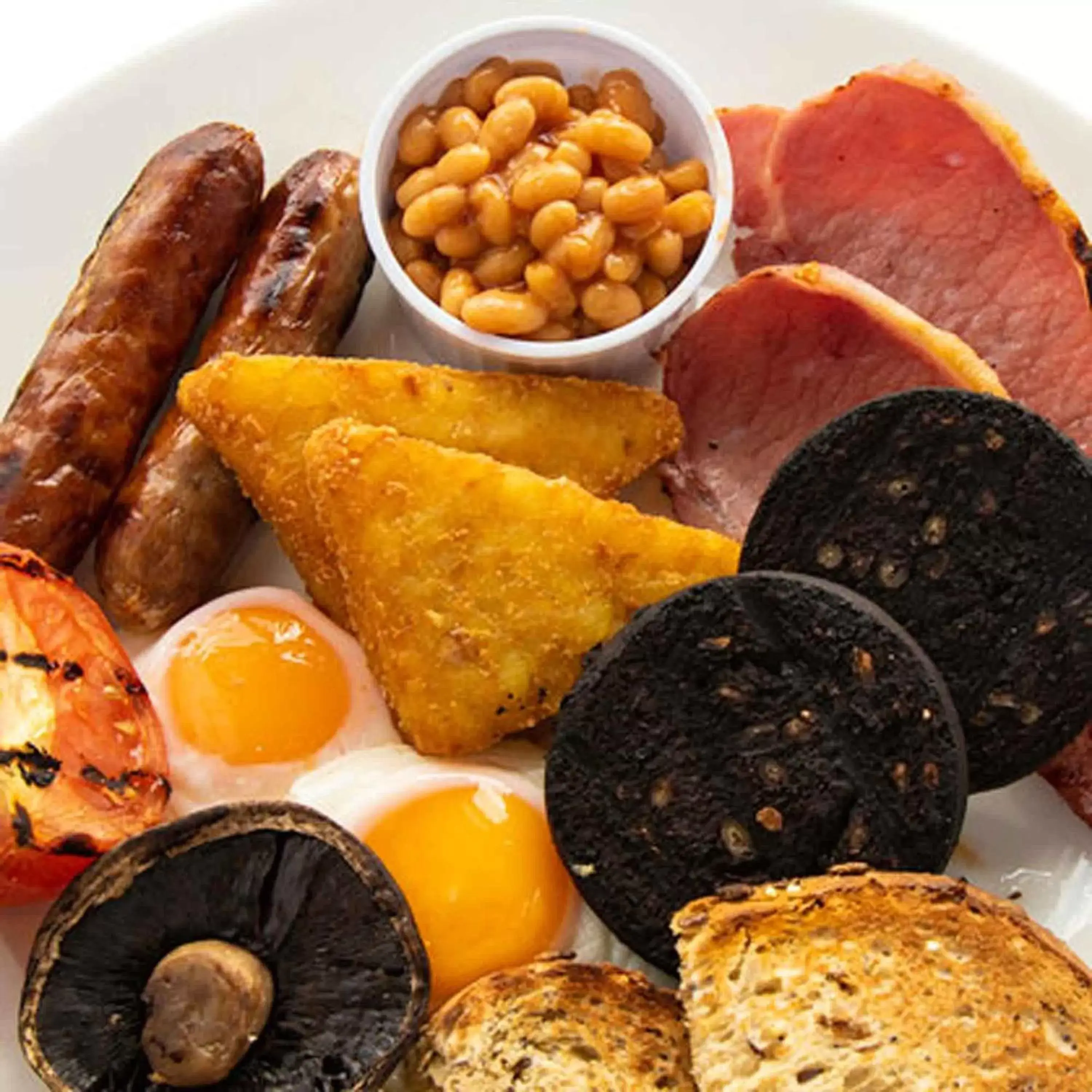 Breakfast, Food in The Raven’s Cliff Lodge by Marston's Inns