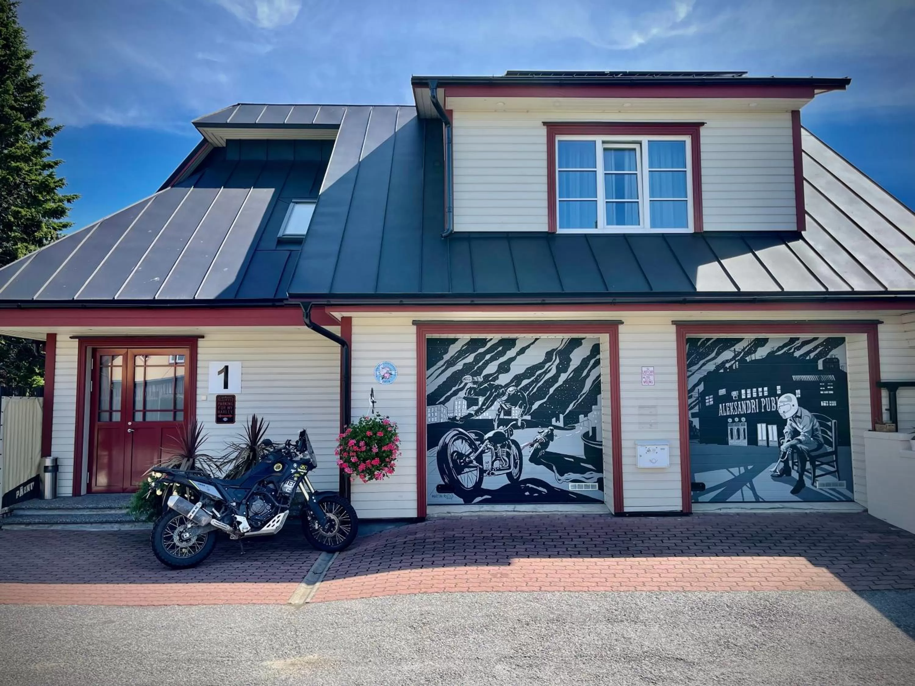 Property building in Aleksandri Guesthouse