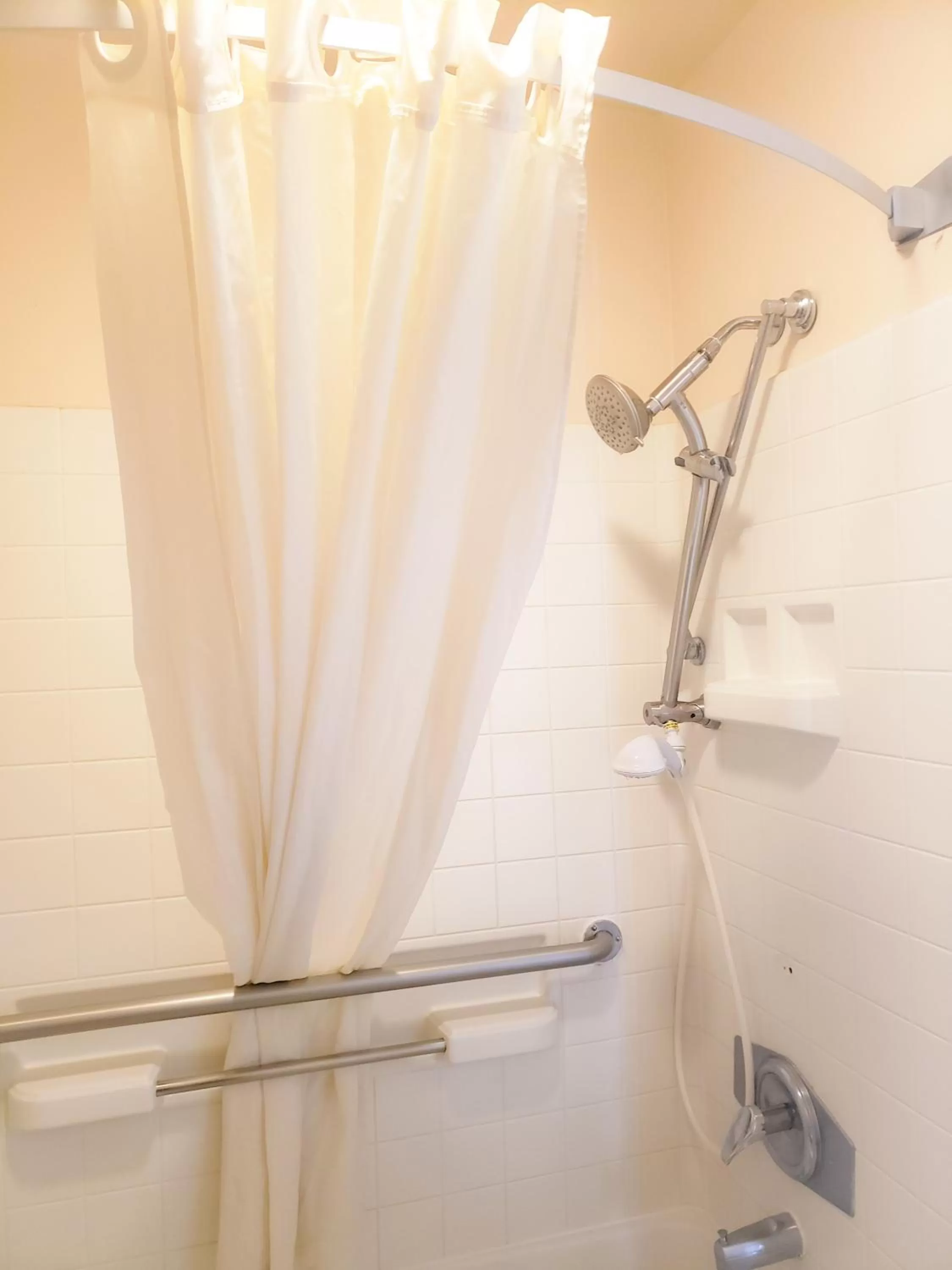 Shower in Super 8 by Wyndham Auburn