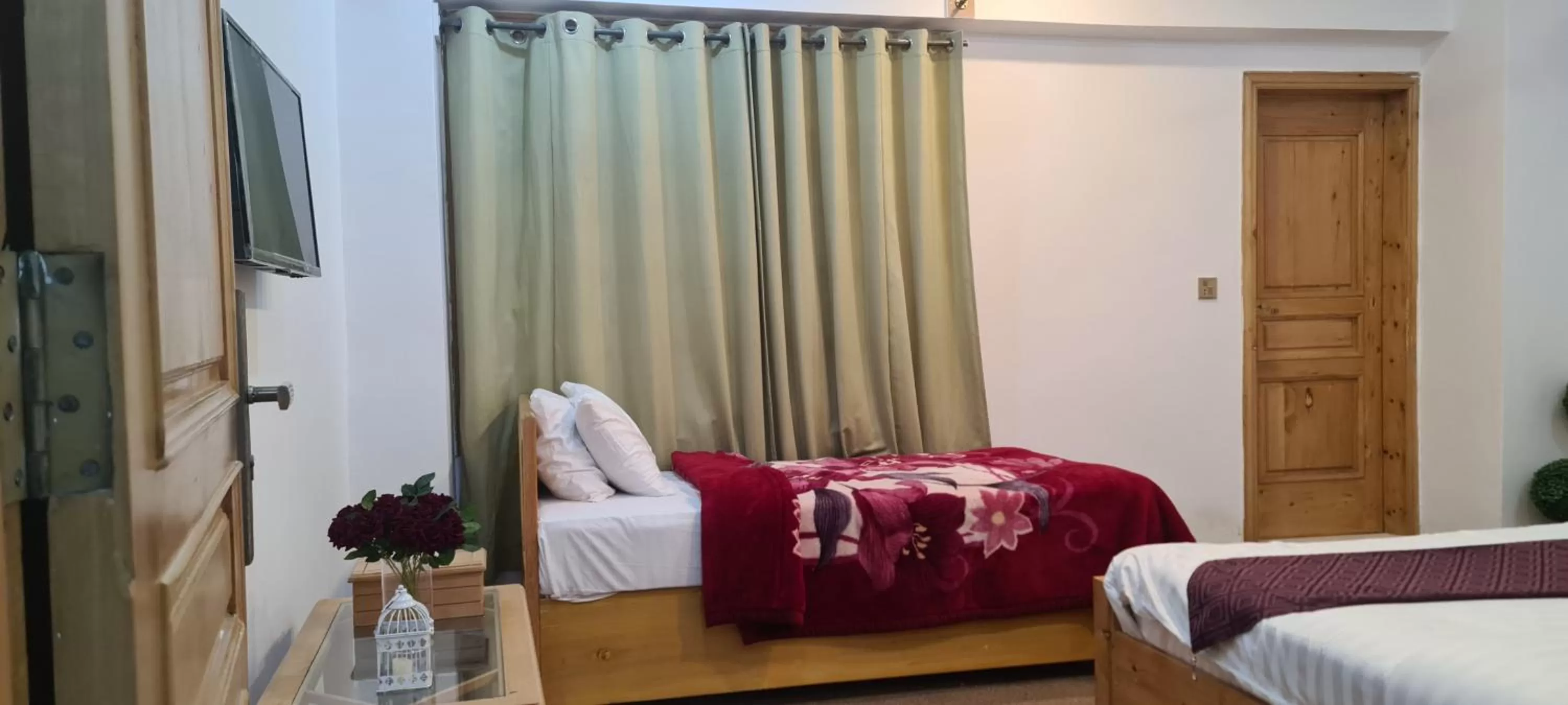 Bedroom in Indus Lodges Gilgit