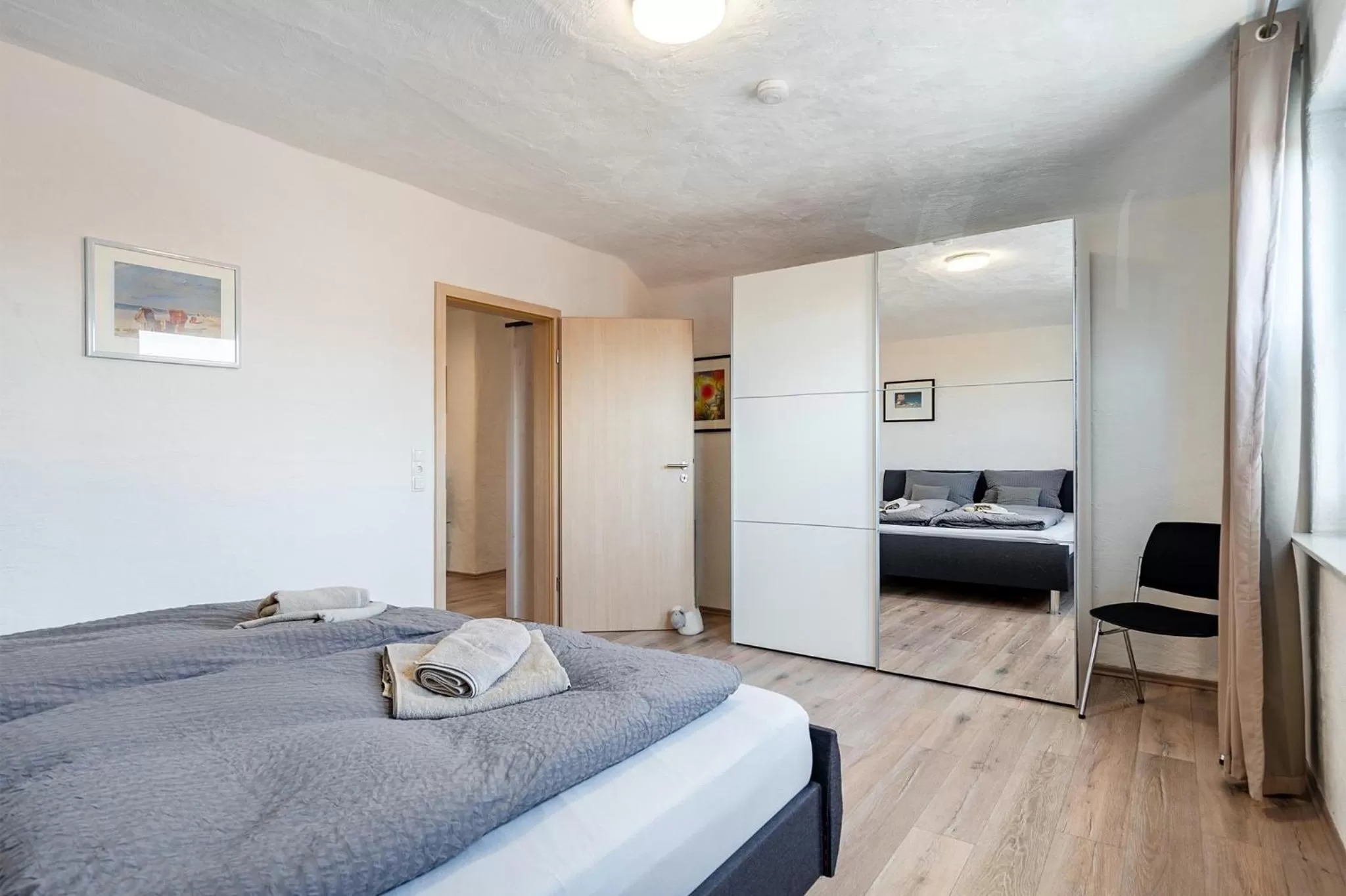 Bedroom, Bed in Villa Moorstern am Badesee Tannenhausen