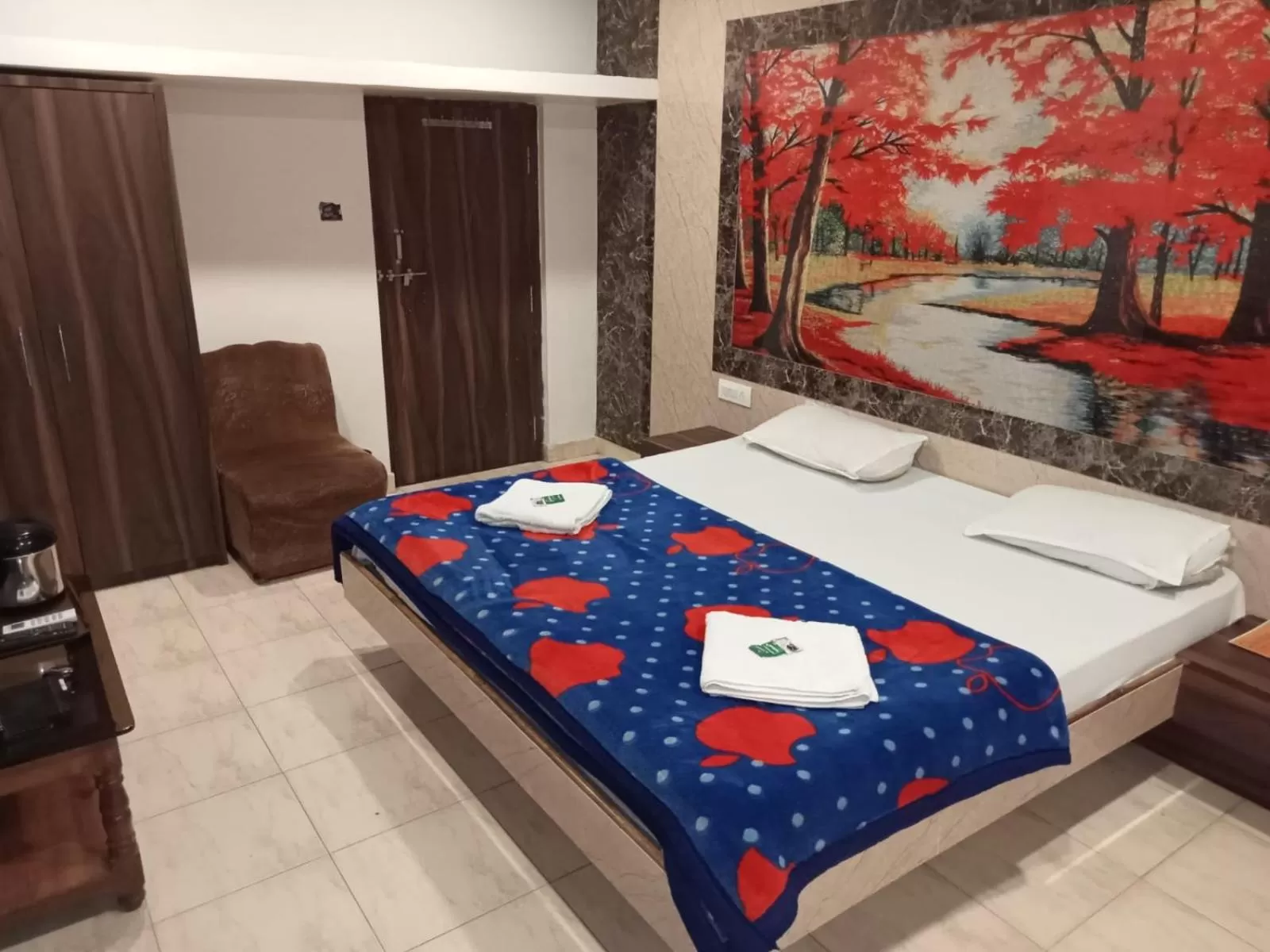 Bed in Chunmun Cottage