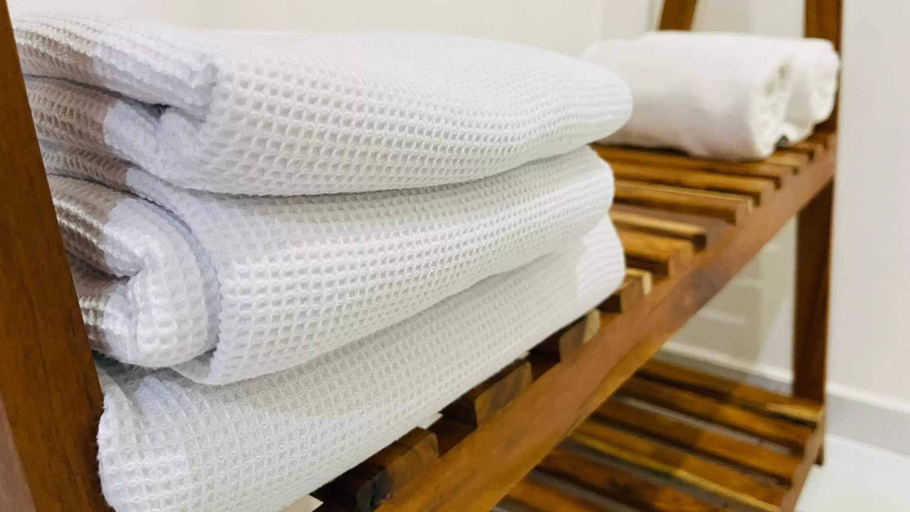 towels, Bed in Los Arcos Hotel - TULUM