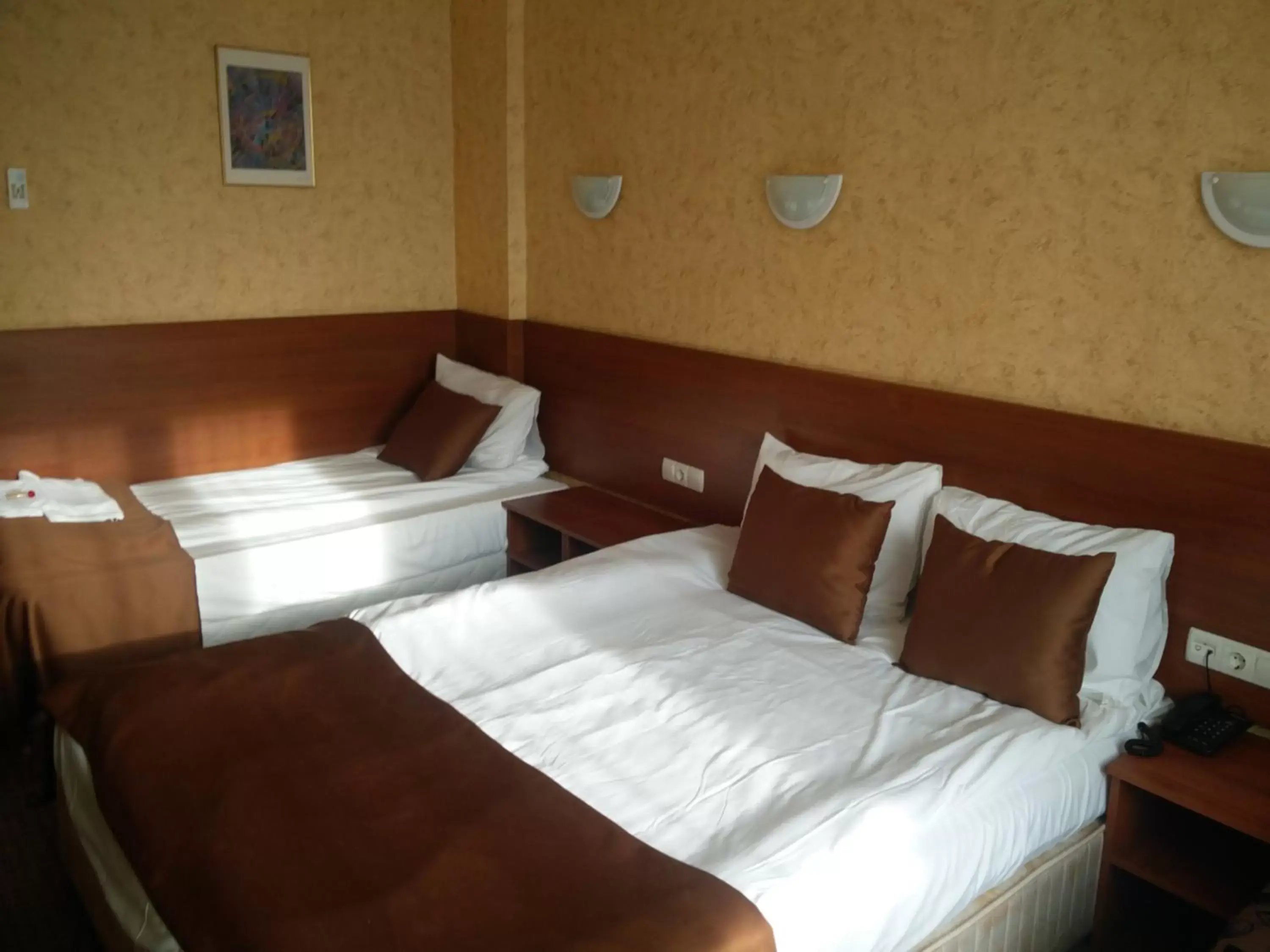 Bedroom, Bed in Slavyanska Beseda Hotel