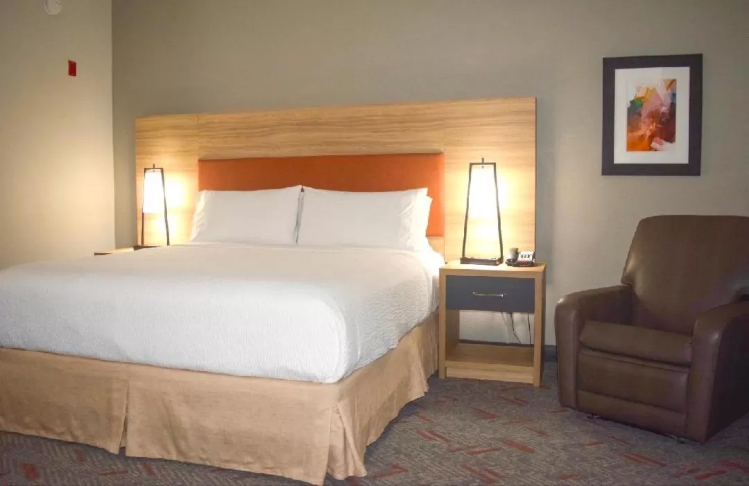 Bed in Candlewood Suites Houston I-10 East by IHG