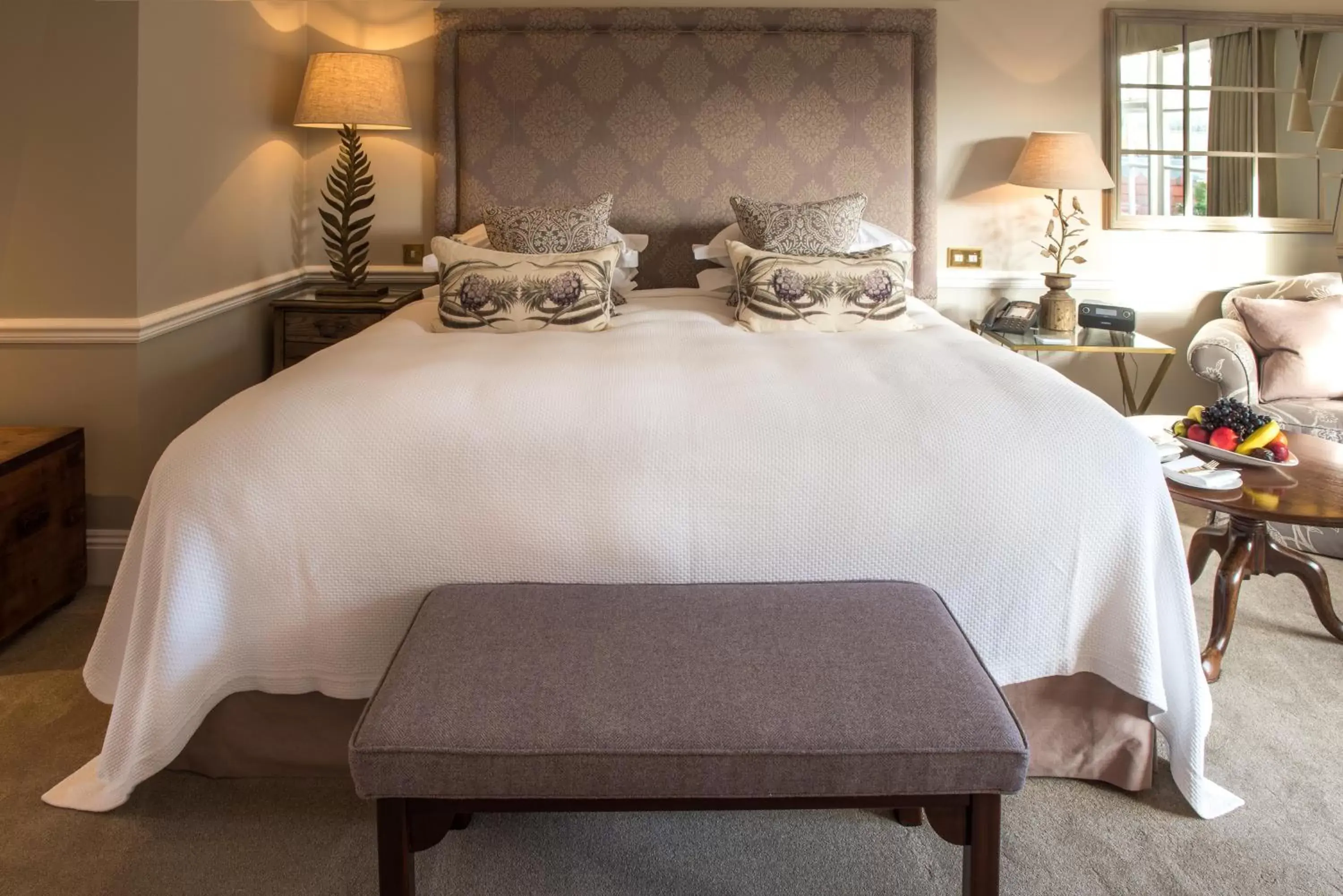 Bed, Room Photo in Chewton Glen Hotel - an Iconic Luxury Hotel