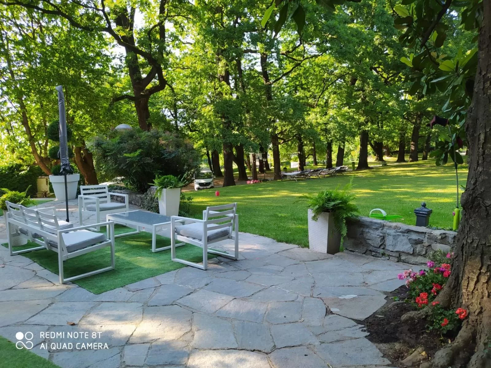 Garden in "La Selvetta" bed and breakfast