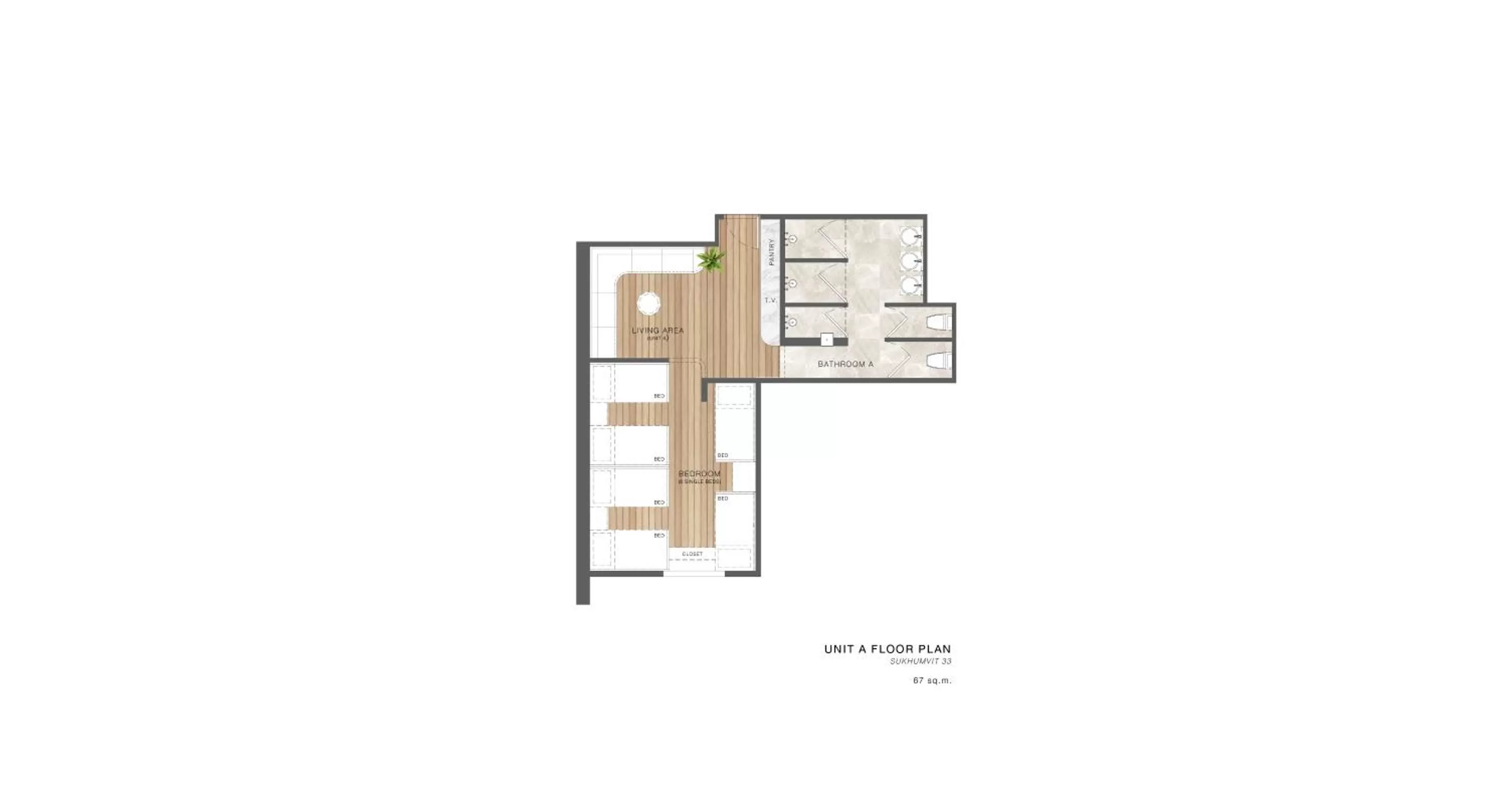 Floor Plan in Nimit Boutique Hotel