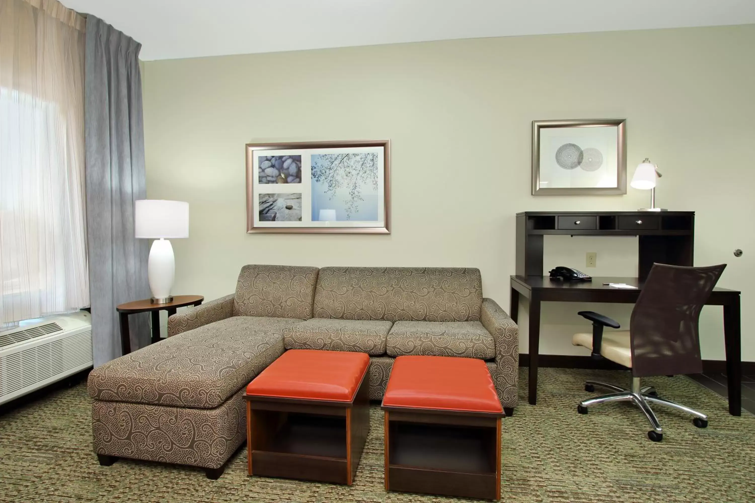 Living room, Seating Area in Staybridge Suites - Houston - Medical Center, an IHG Hotel
