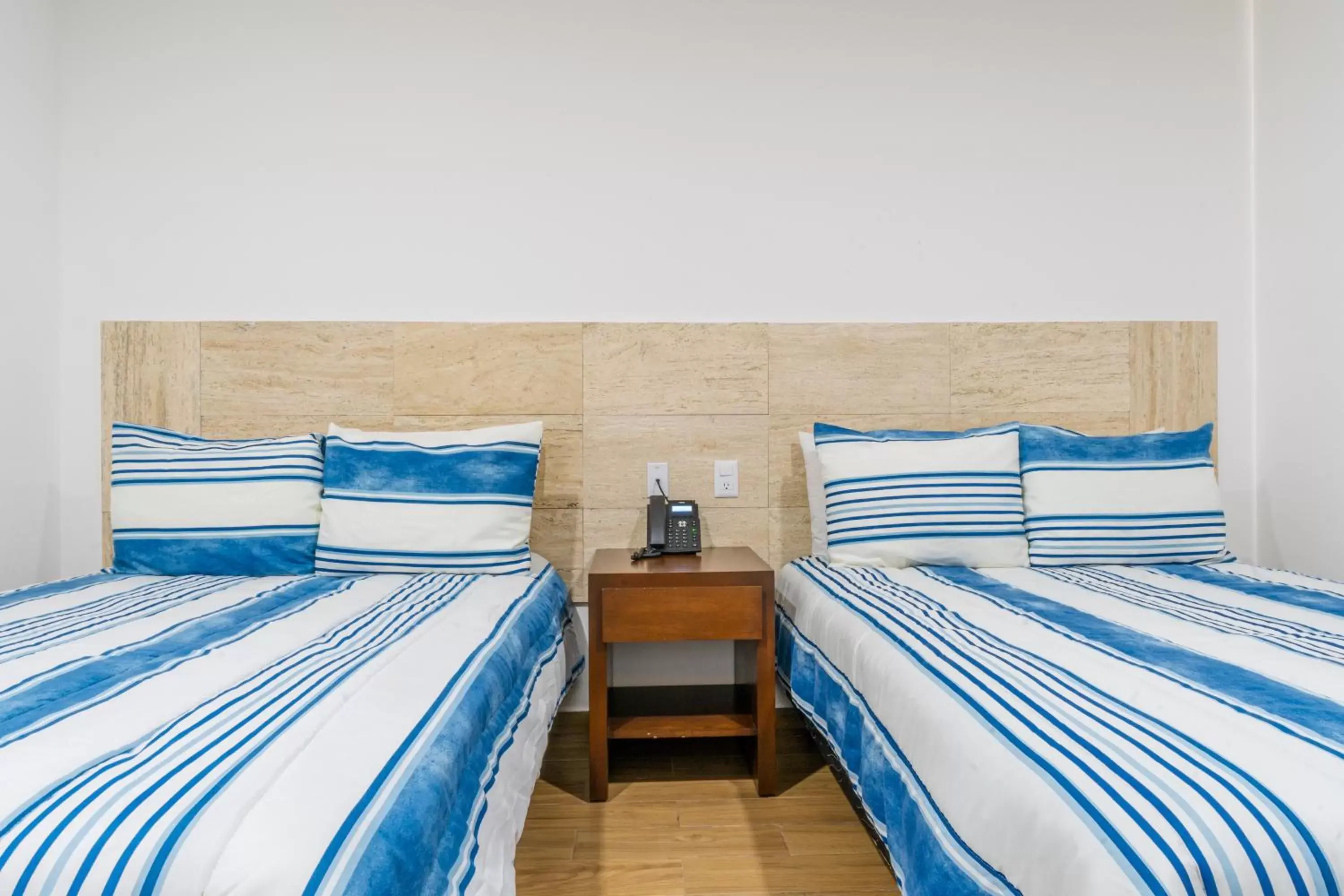 Bed in Hotel Pacific Blue Mazatlan