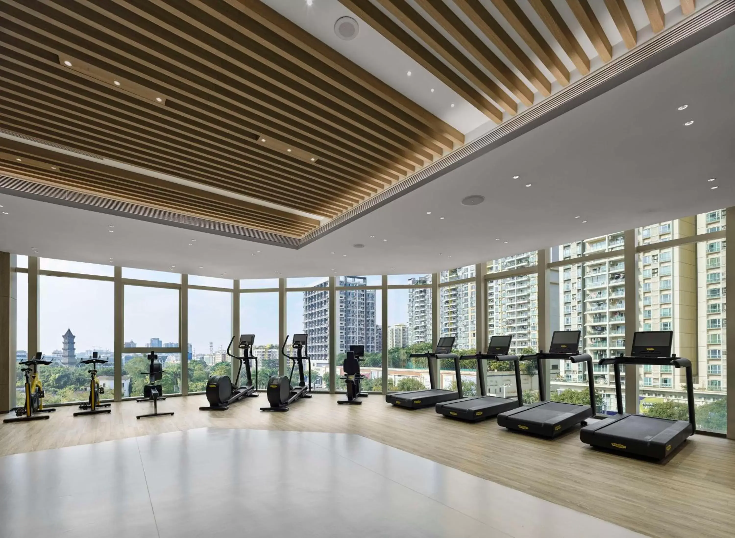 Spa and wellness centre/facilities, Fitness Center/Facilities in Hilton Foshan Shunde