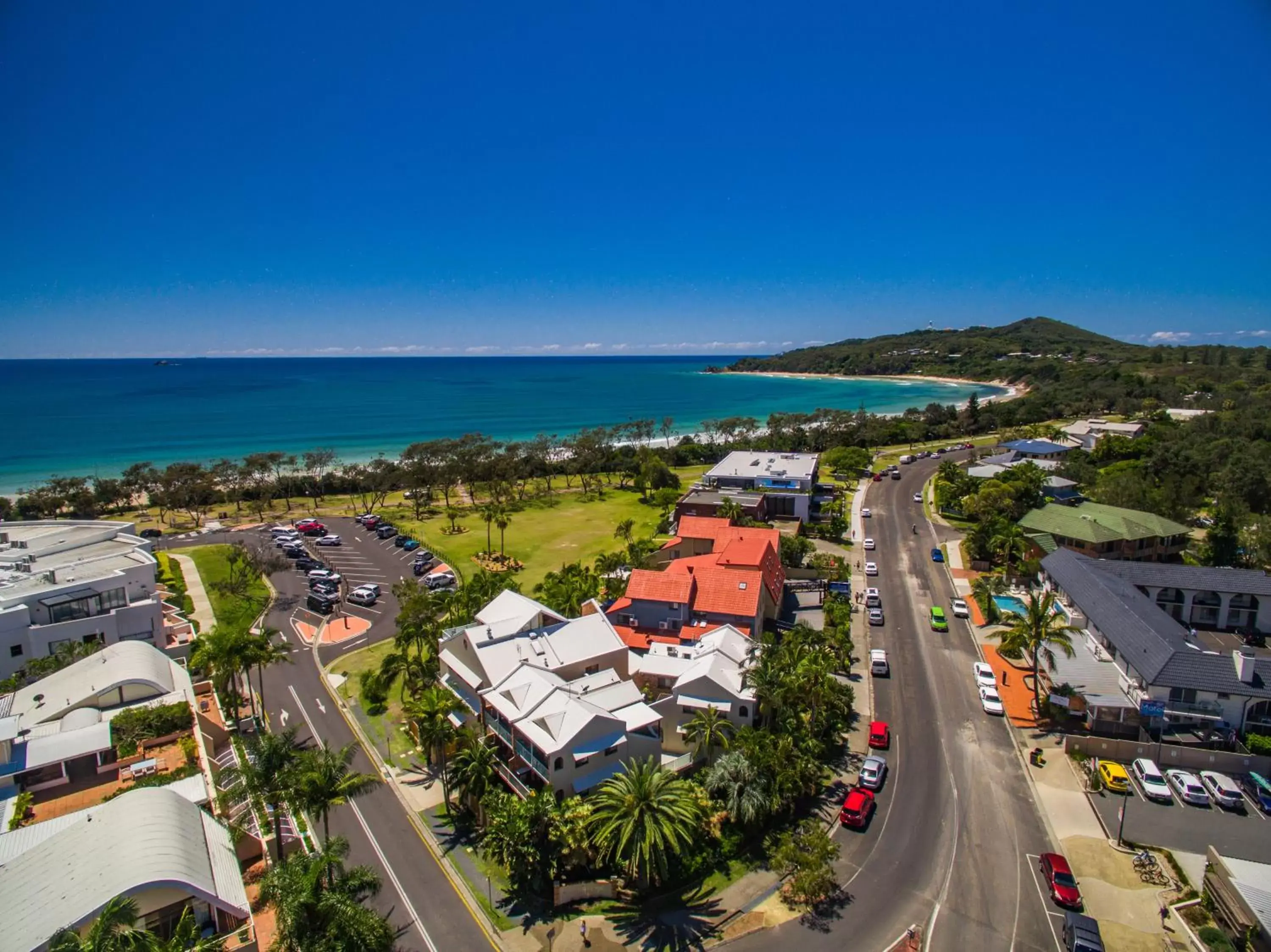 Bird's-eye View in The Terraces Main Beach