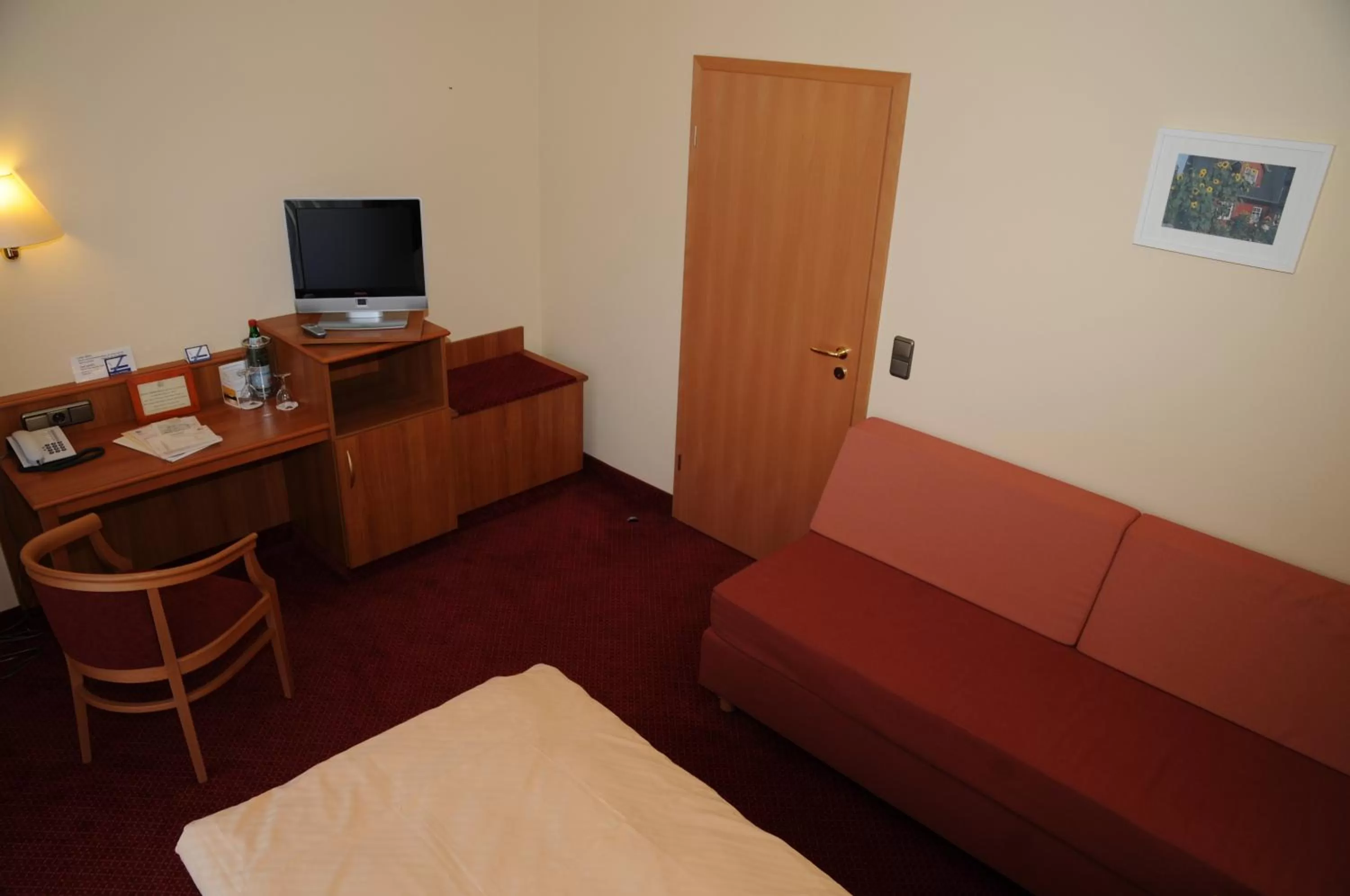 Bed in Hotel Wittensee Schützenhof