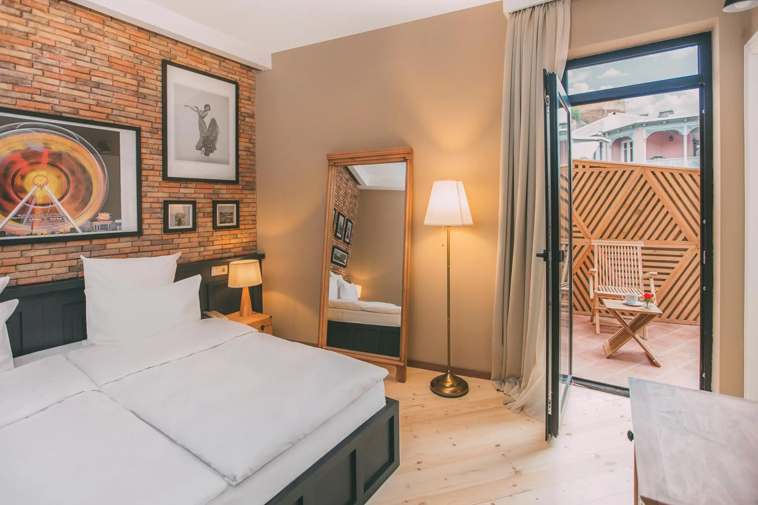 Patio, Bed in Kisi by Tbilisi Luxury Boutique Hotels