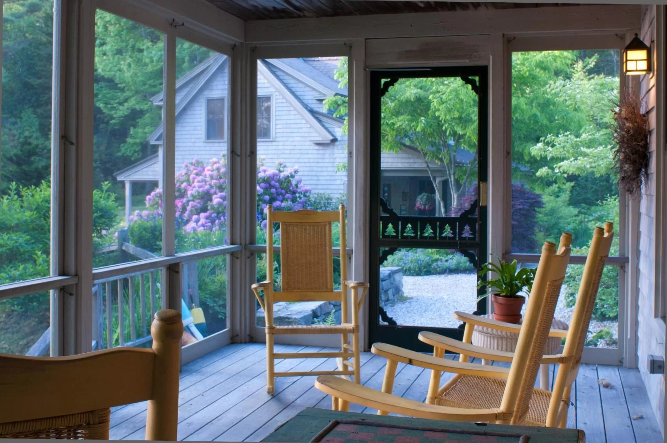 Balcony/Terrace in Coveside Bed & Breakfast