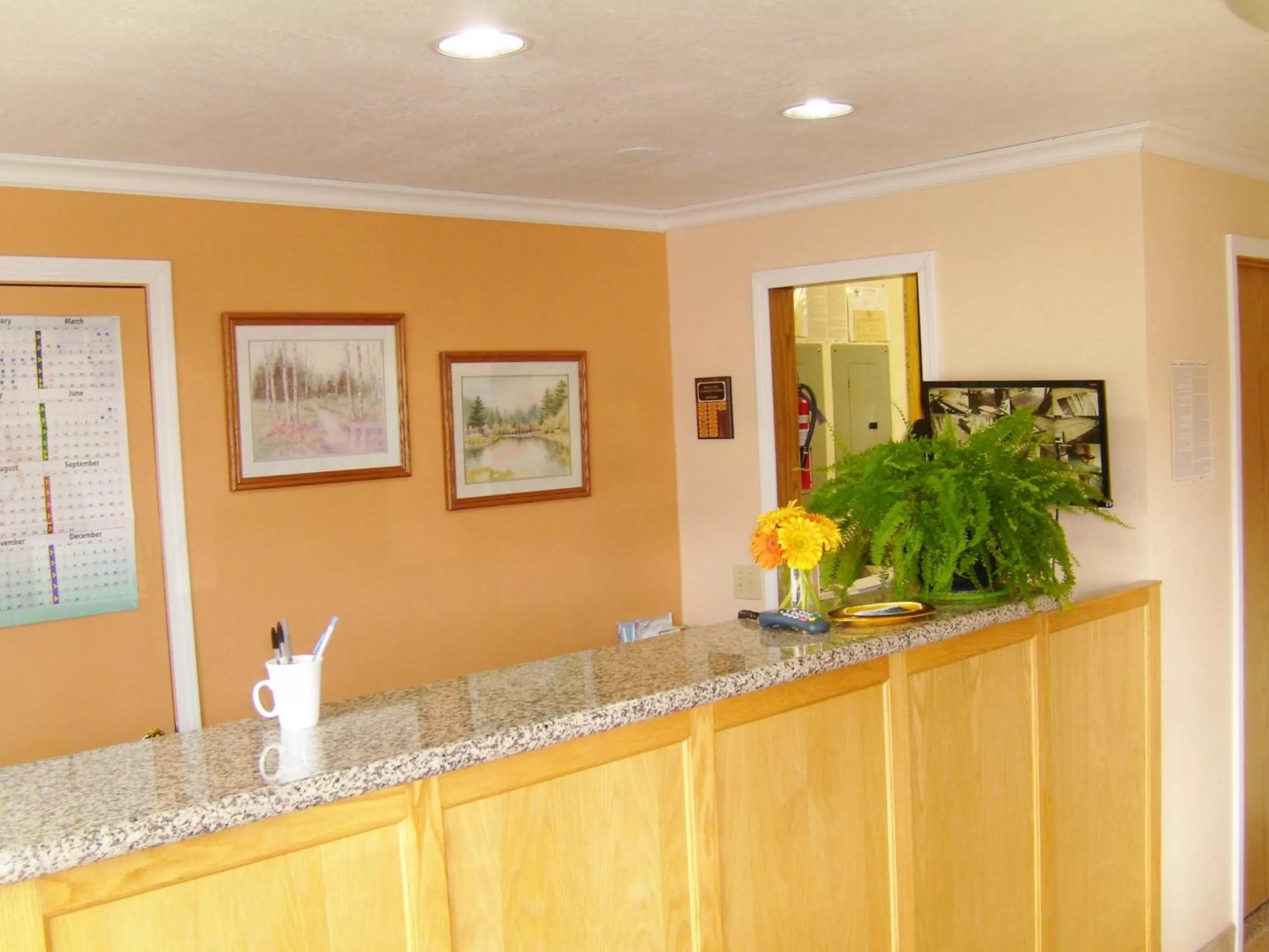 Lobby or reception in Stagecoach Inn Motel