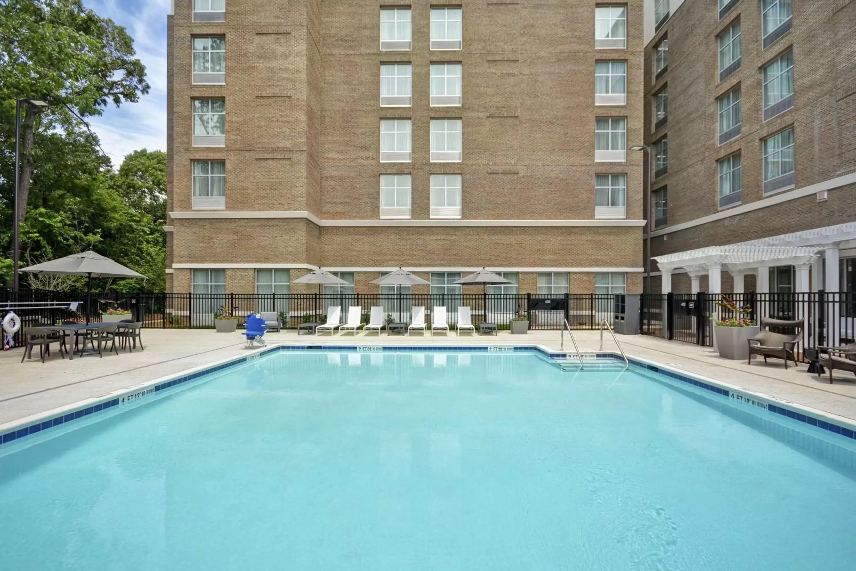 Pool view, Swimming Pool in Homewood Suites by Hilton Raleigh Cary I-40