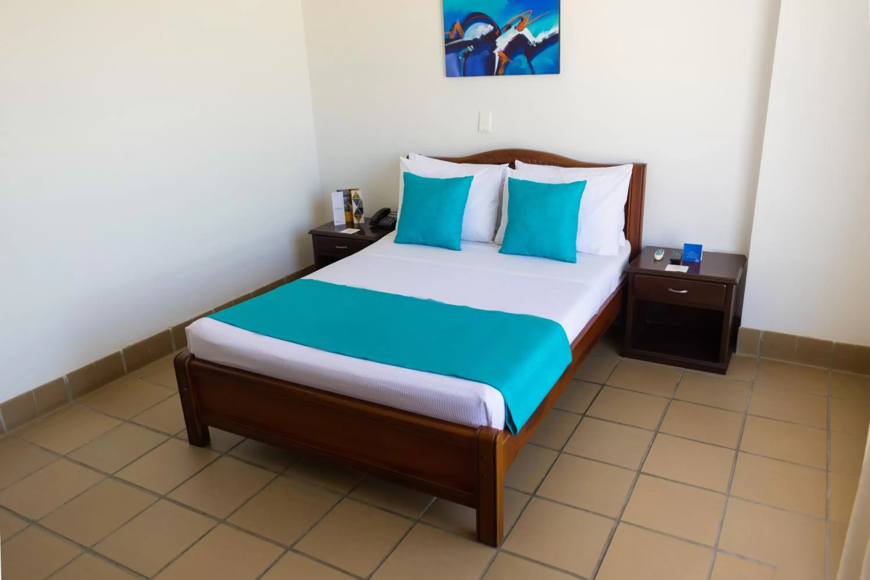 Bed in Sanha Plus Hotel