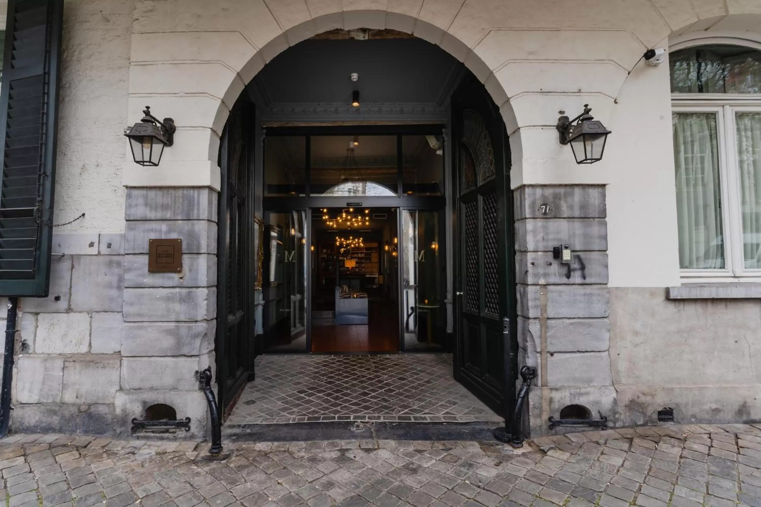 Facade/entrance in Hotel Monastère Maastricht