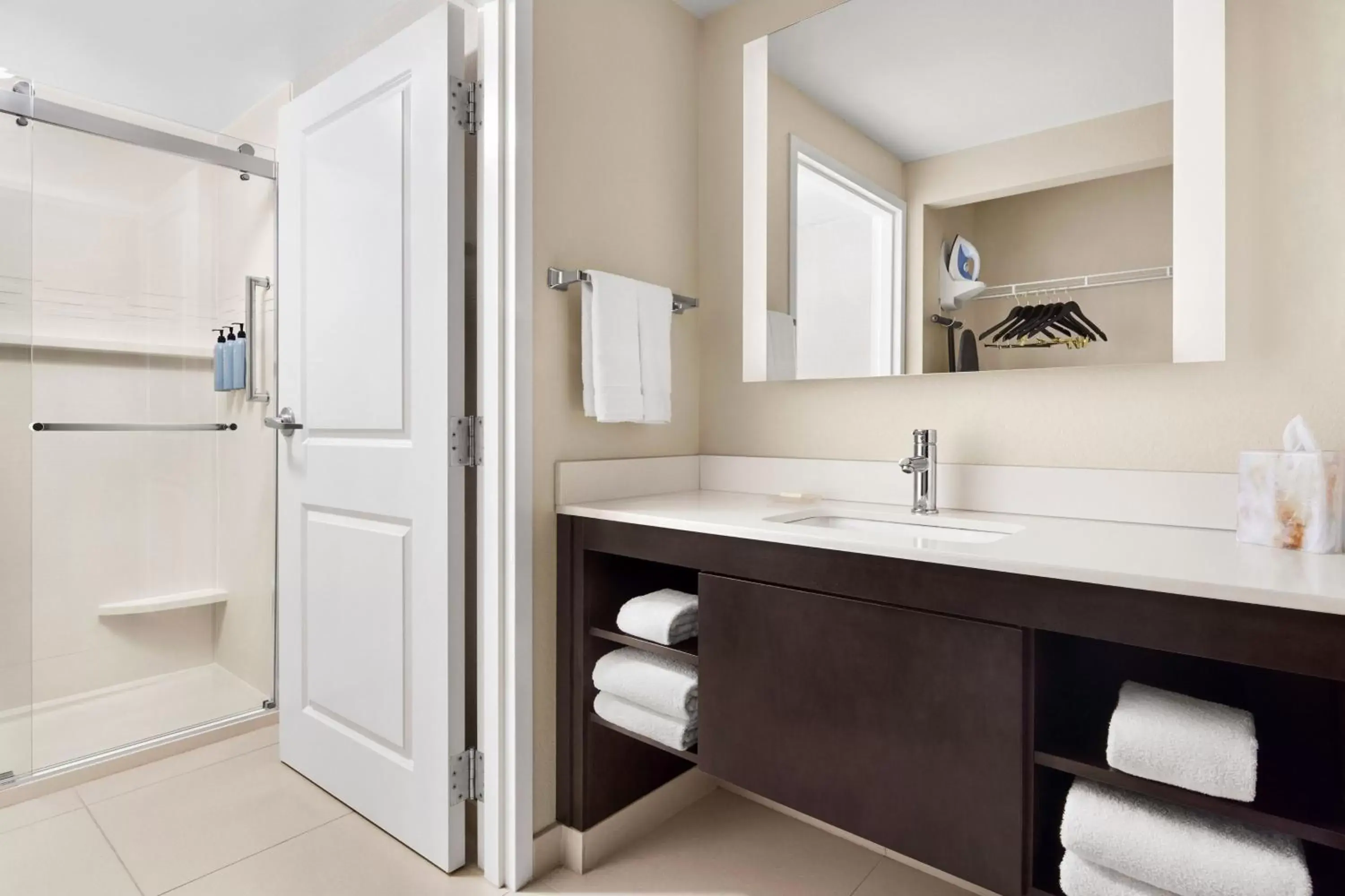 Bathroom in Residence Inn by Marriott Harrisburg Carlisle