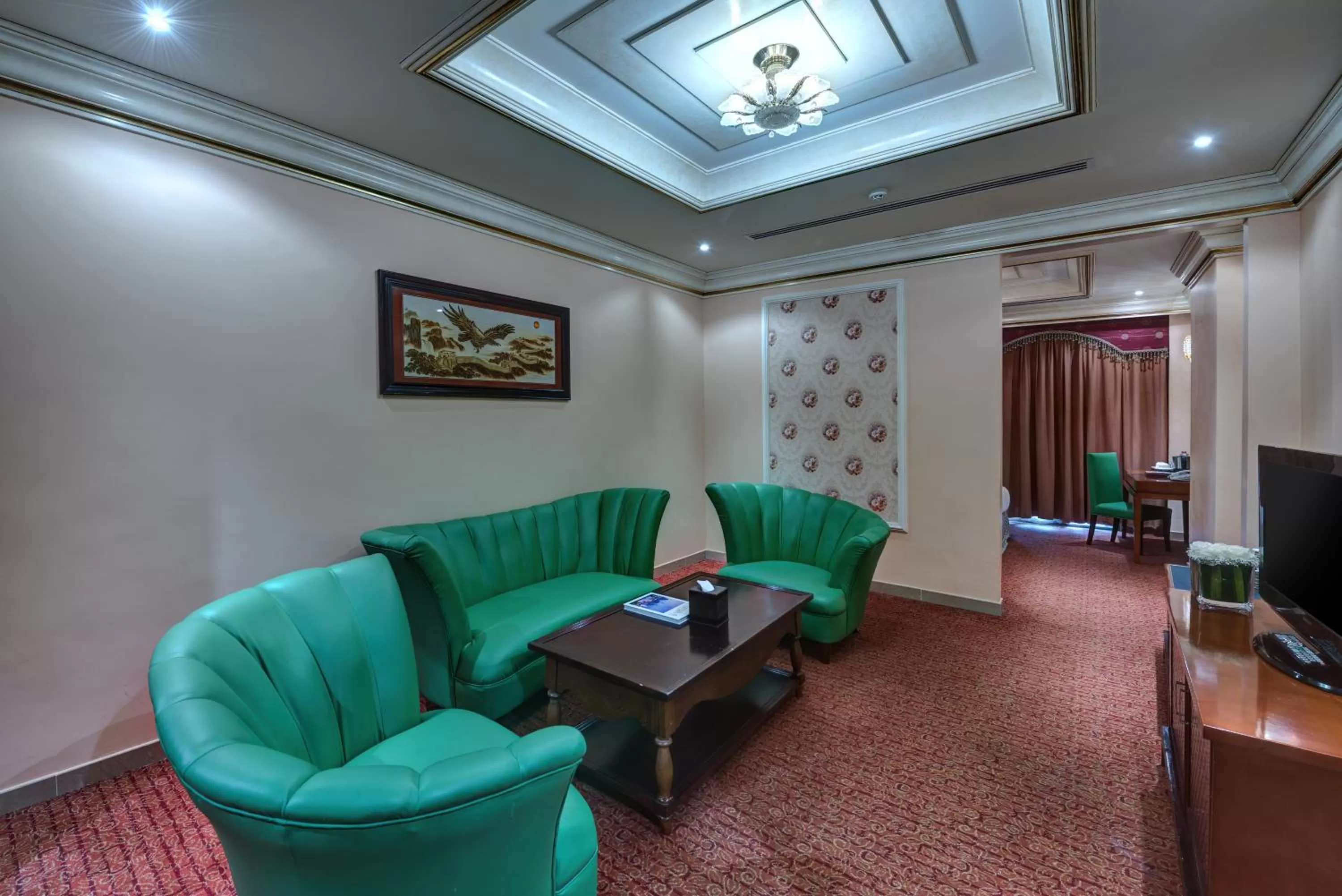 Living room in Sahara Beach Resort & Spa