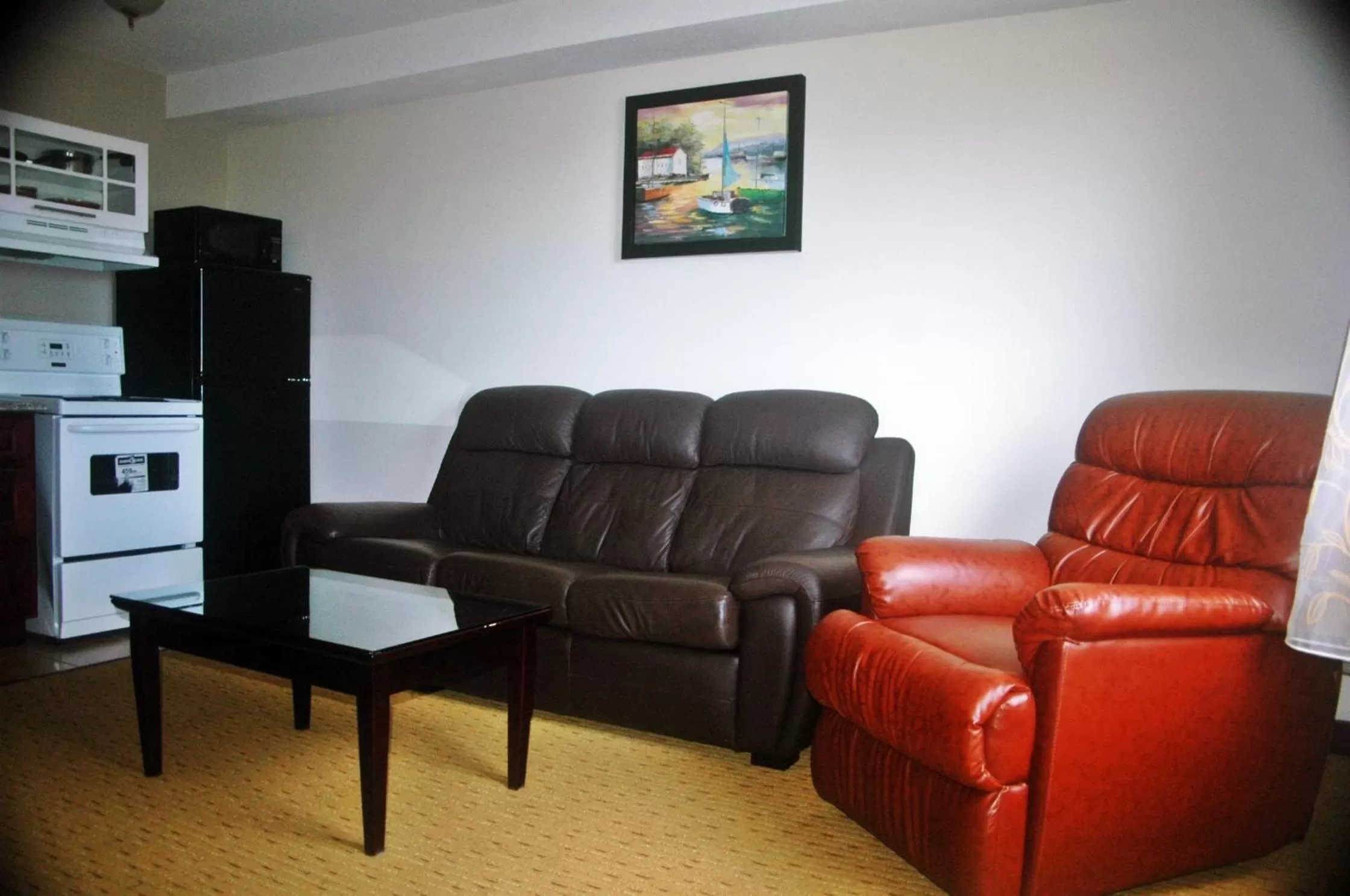 Seating area in Days Inn by Wyndham Athabasca