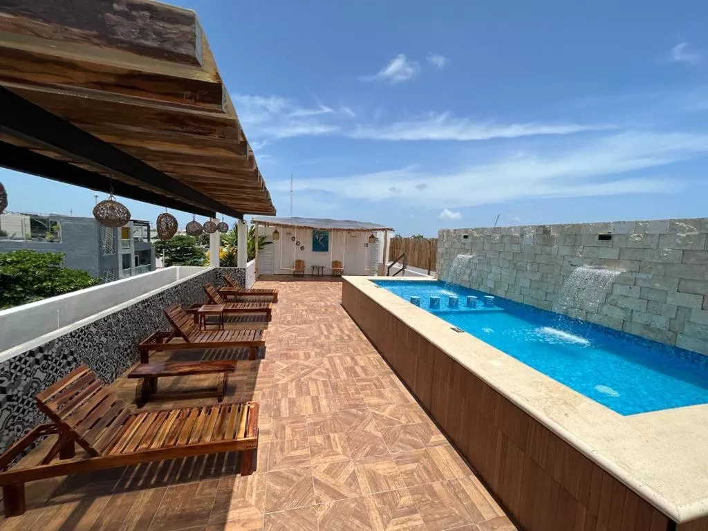 Swimming pool in Hotel Ko'ox Wenne